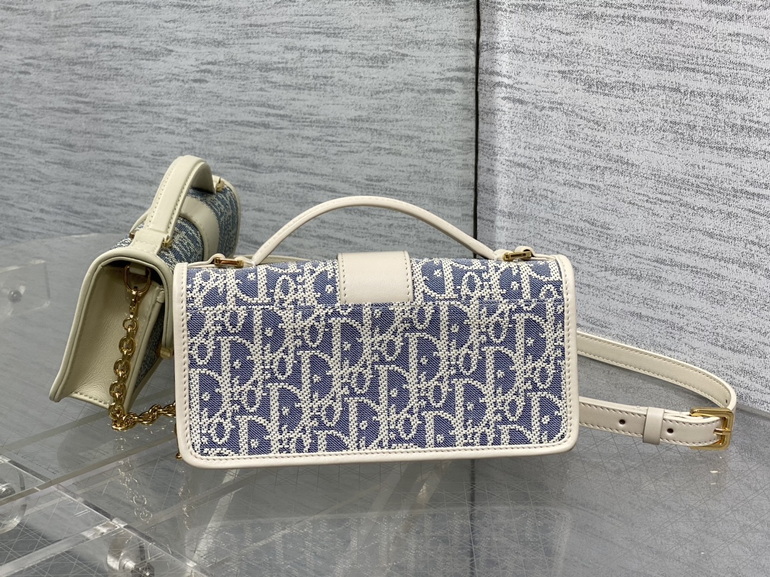 dior カバンスーパーコピー 優雅レディ 斜め掛けバッグ 本革 レザー ミニ 日常 ブルー_2