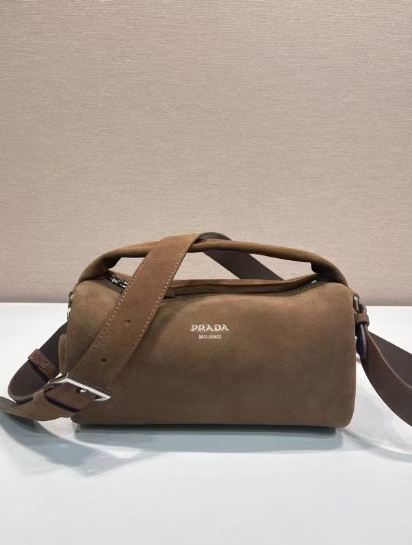 お得品‼プラダバッグ 修理スーパーコピー 斜め掛けバッグ 牛革 レザー 柔らかい 2VH188 ブラウン_7