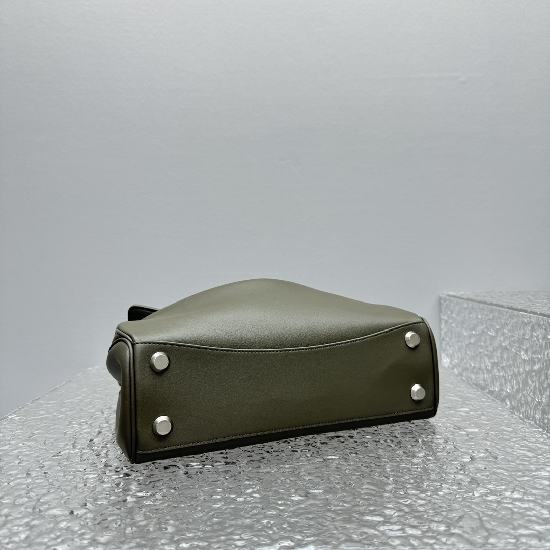 新作品 balenciaga バッグ激安通販 本革 レザー ハンドバッグ 大容量 92866 グレー_6