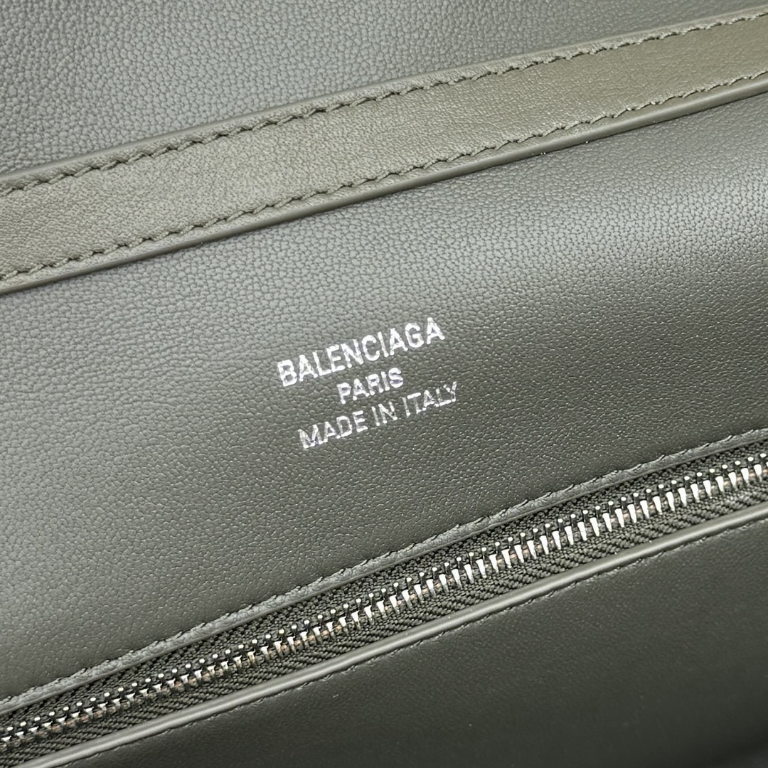 新作品 balenciaga バッグ激安通販 本革 レザー ハンドバッグ 大容量 92866 グレー_10