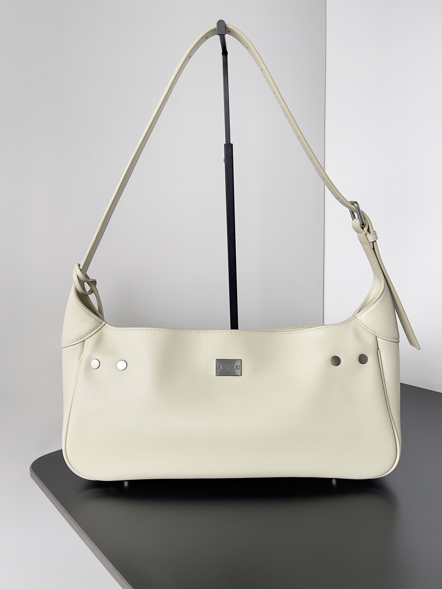 balenciaga カバンコピー 牛革 レザー 斜め掛けバッグ 柔軟 ハンドバッグ ホワイト_2