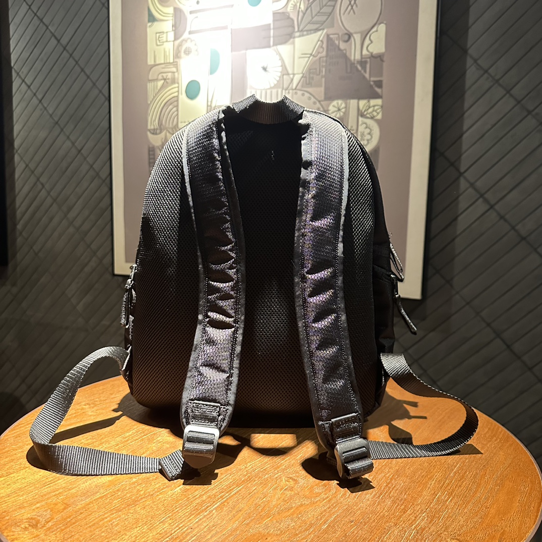ショルダー バッグ バレンシアガＮ級品 ナイロン  レザー 旅行 バックバッグ ブラック_4