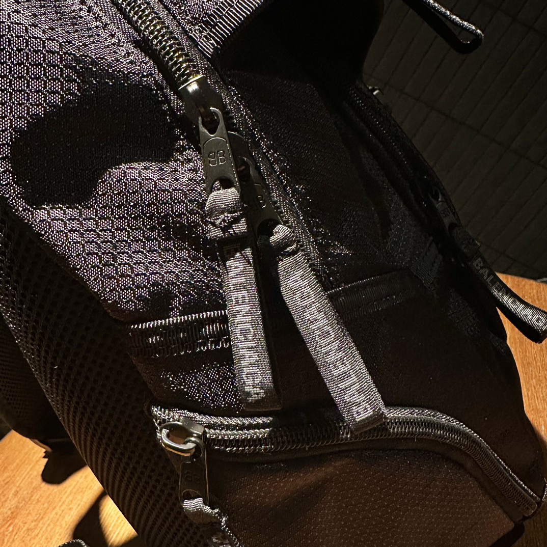 ショルダー バッグ バレンシアガＮ級品 ナイロン  レザー 旅行 バックバッグ ブラック_8