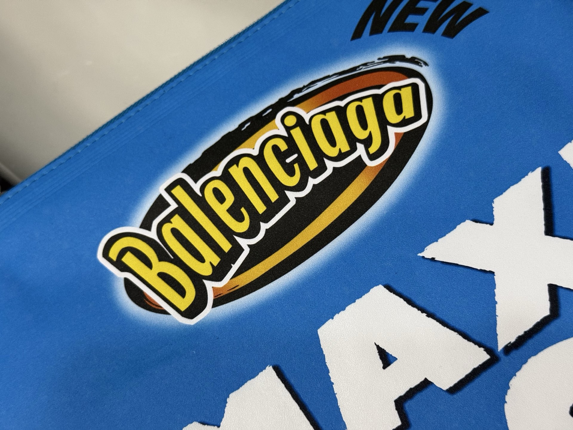 balenciaga レディ バッグ偽物 ポテトチップバッグ 柔軟 ファッション感 0001 ブルー_2