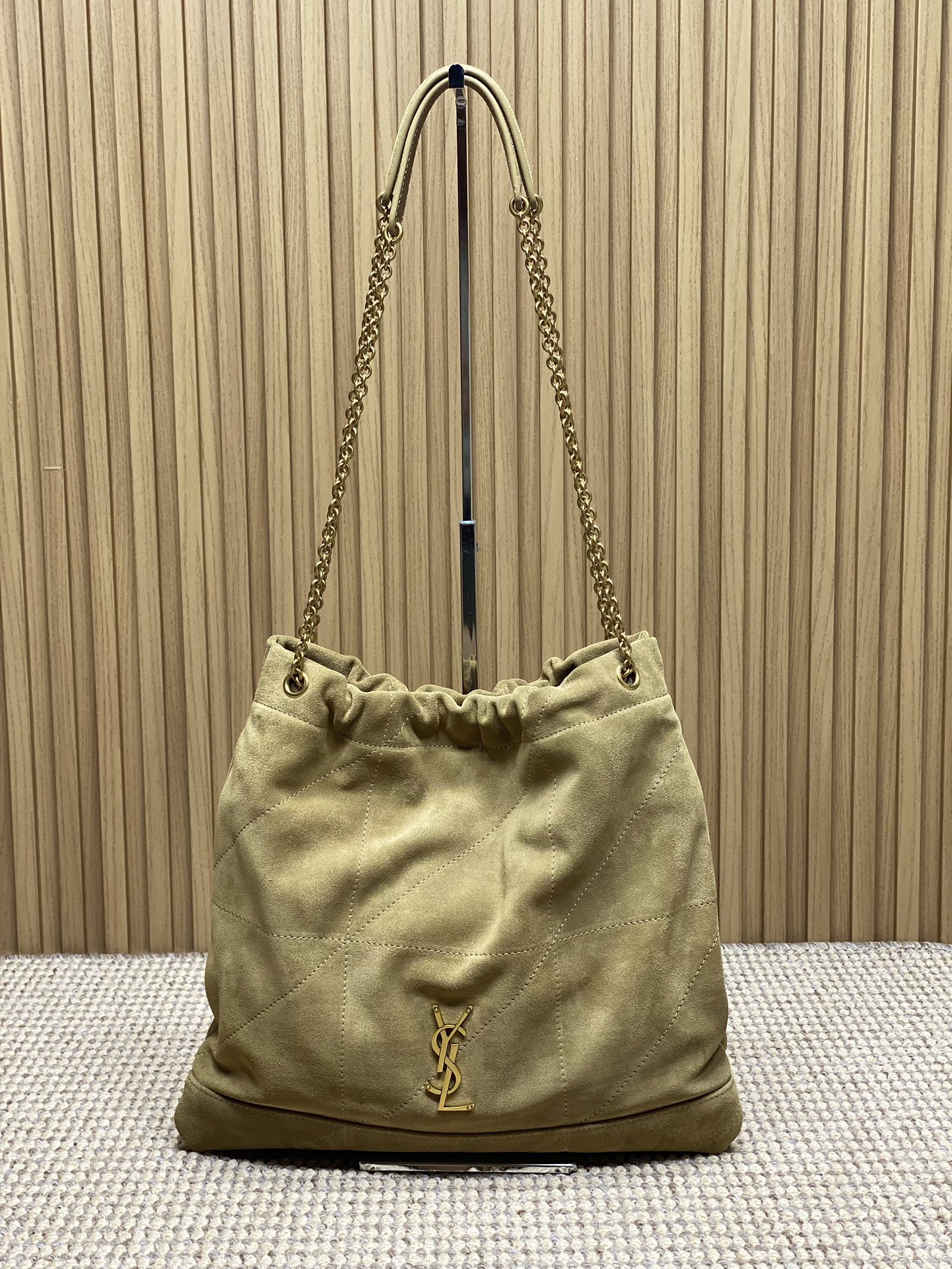 サン ローラン バッグスーパーコピー 斜め掛けバッグ 日常用 柔らかい 781666 イエロー_5