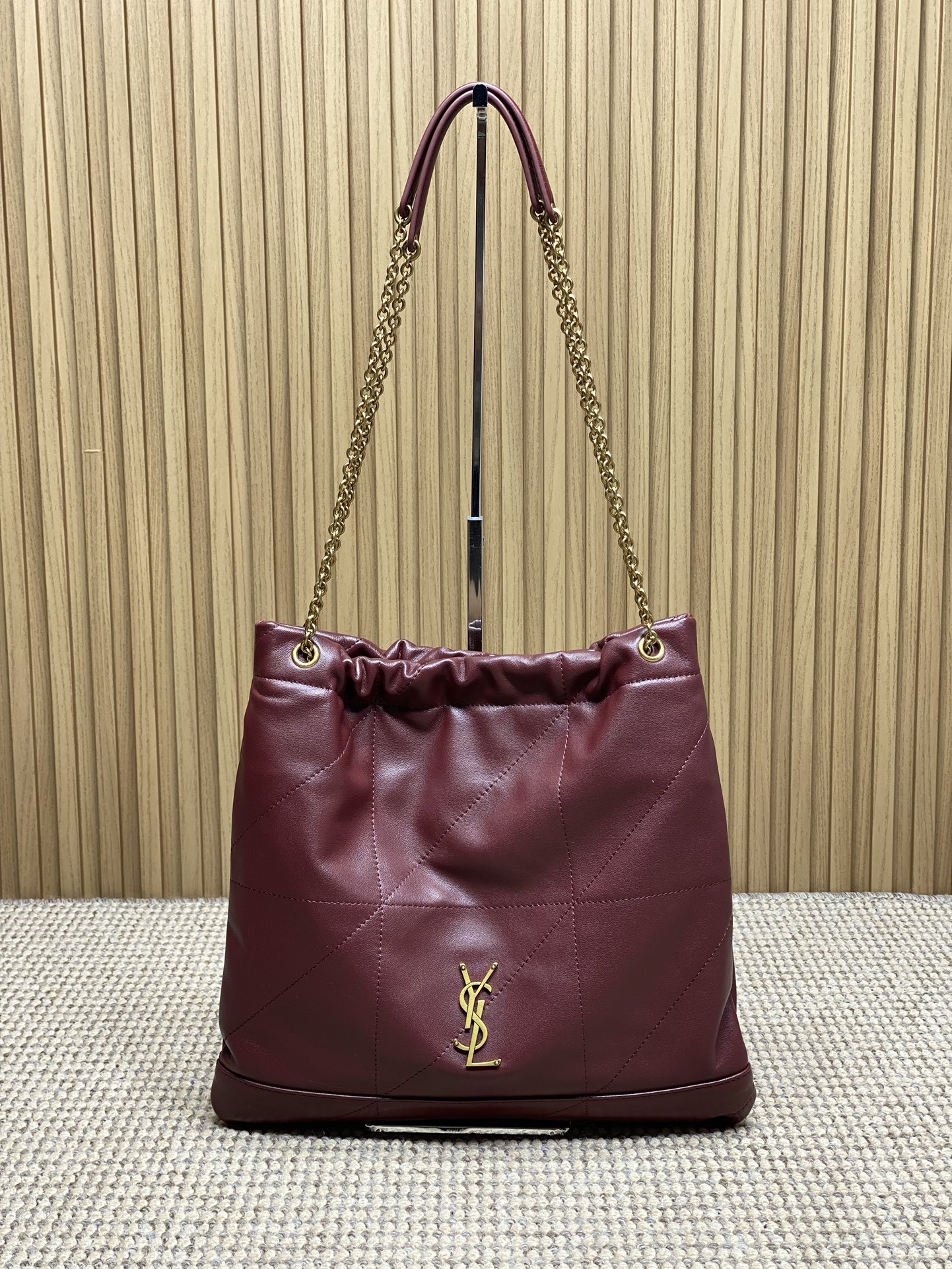 ysl バッグ激安通販 レザー 斜め掛けバッグ 日常用 柔らかい 781666 レッド_1