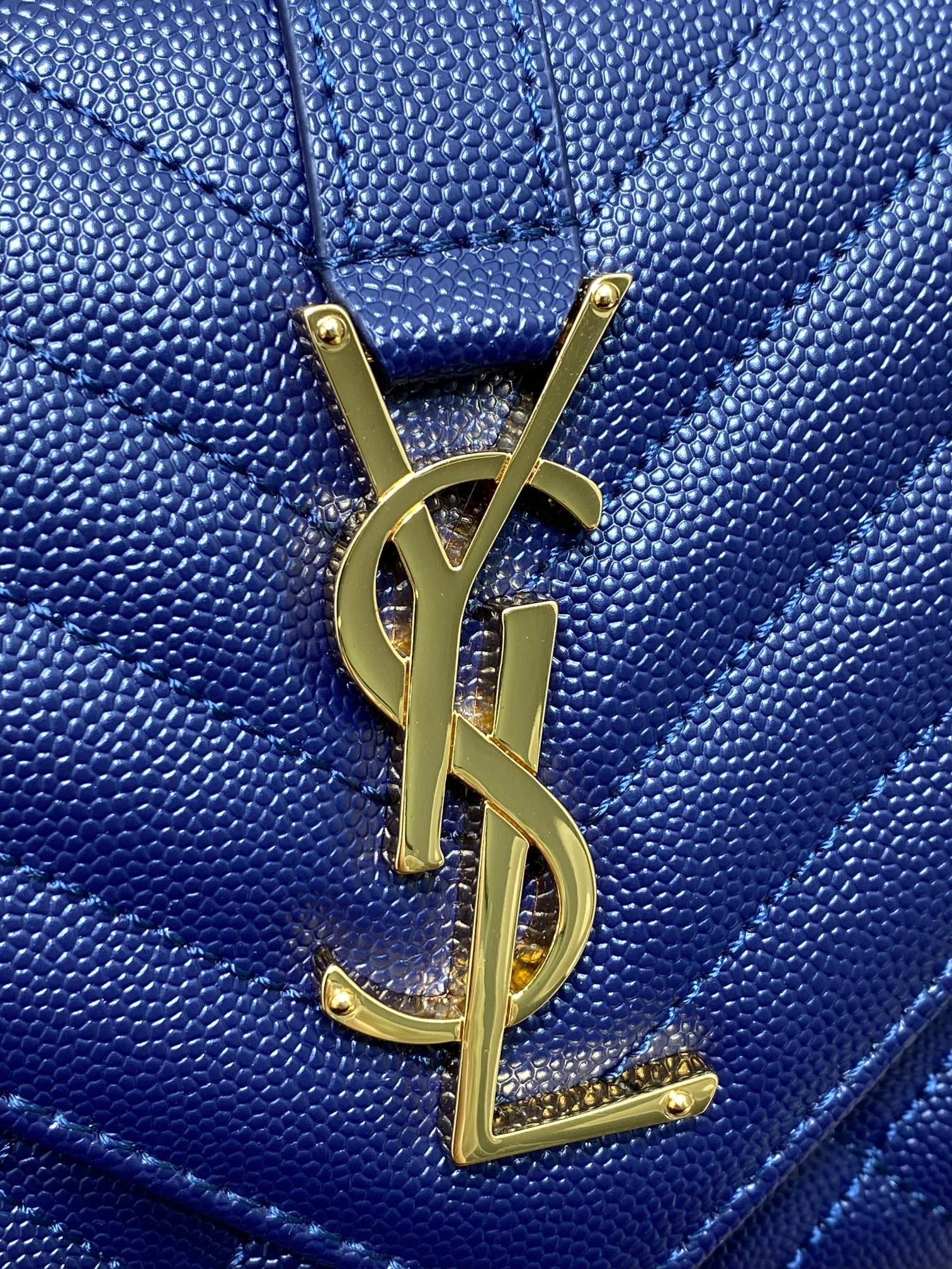 大得価のサン ローラン かご バッグコピー 斜め掛け YSL チェーンバッグ 本革 392745 ブルー_5