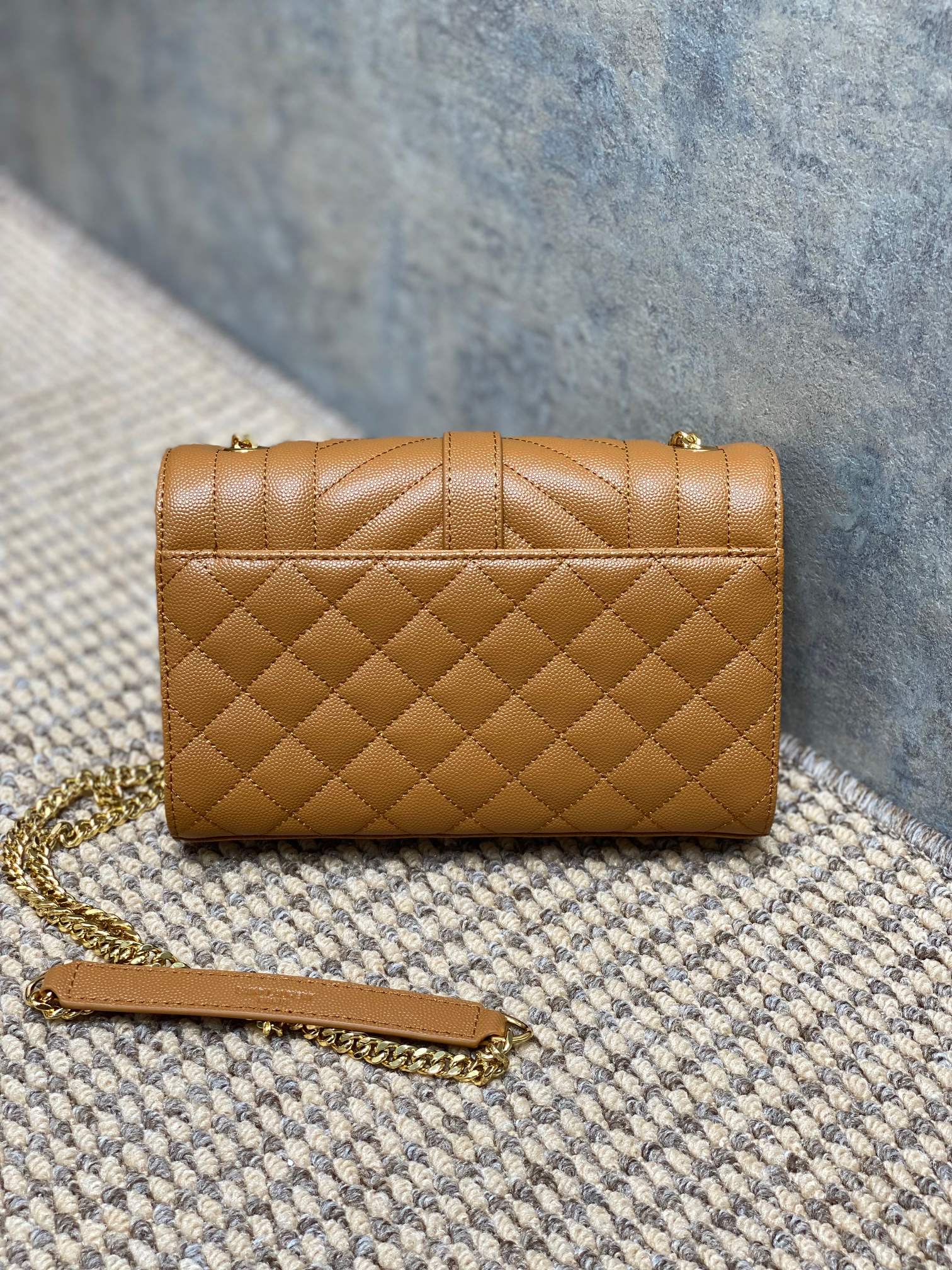 レディ サン ローラン バッグＮ級品 斜め掛け YSL チェーンバッグ 本革 392745 イエロー_2