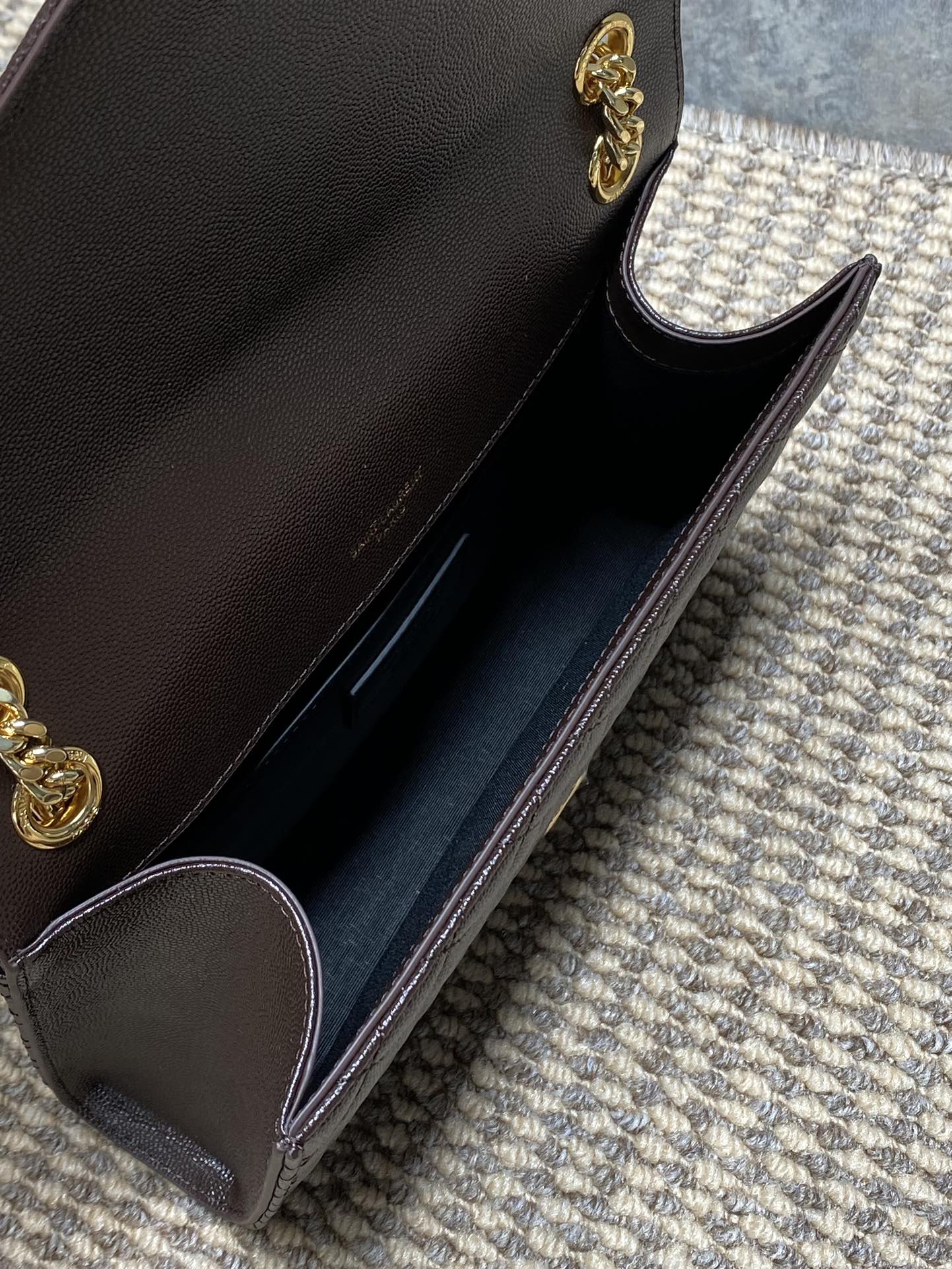 サン ローラン クラッチ バッグ レディスーパーコピー 斜め掛け YSL チェーンバッグ 本革 392739 ブラウン_2