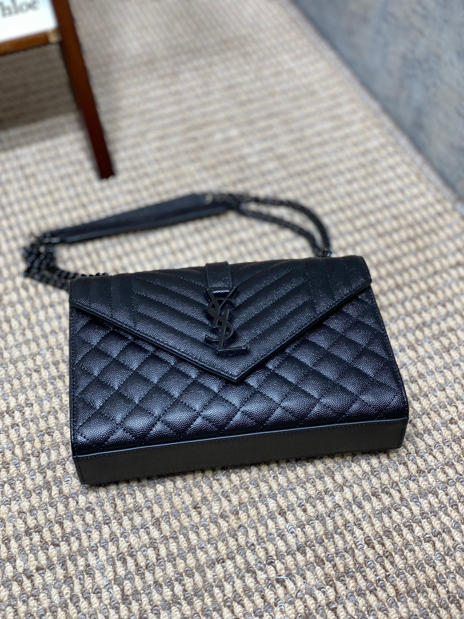 お手頃価格でysl トート バッグＮ級品 斜め掛け チェーンバッグ 本革 392739 ブラック_4