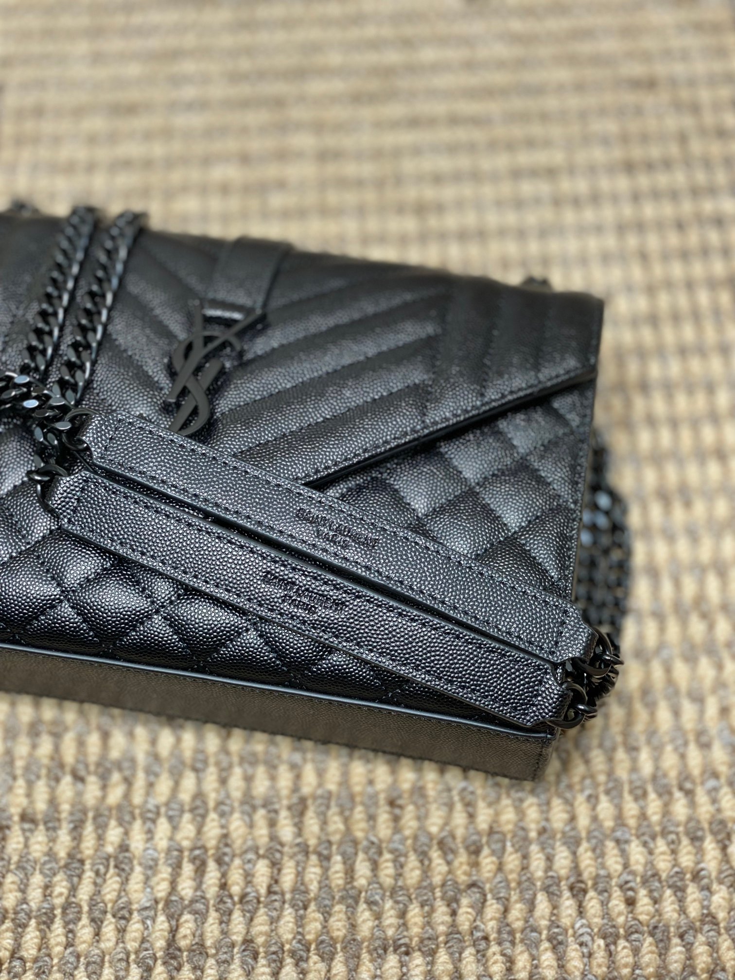 お手頃価格でysl トート バッグＮ級品 斜め掛け チェーンバッグ 本革 392739 ブラック_6