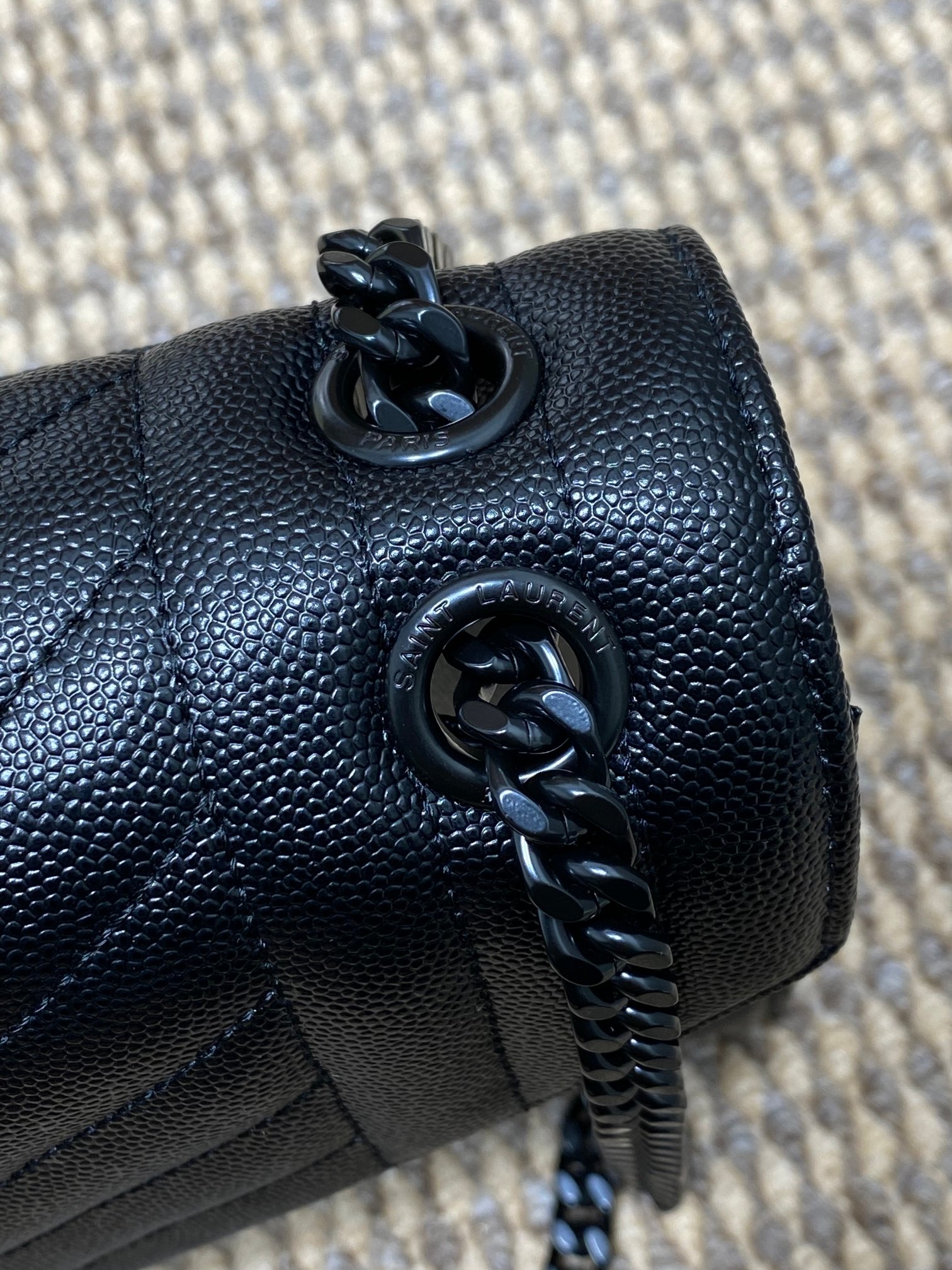 お手頃価格でysl トート バッグＮ級品 斜め掛け チェーンバッグ 本革 392739 ブラック_7