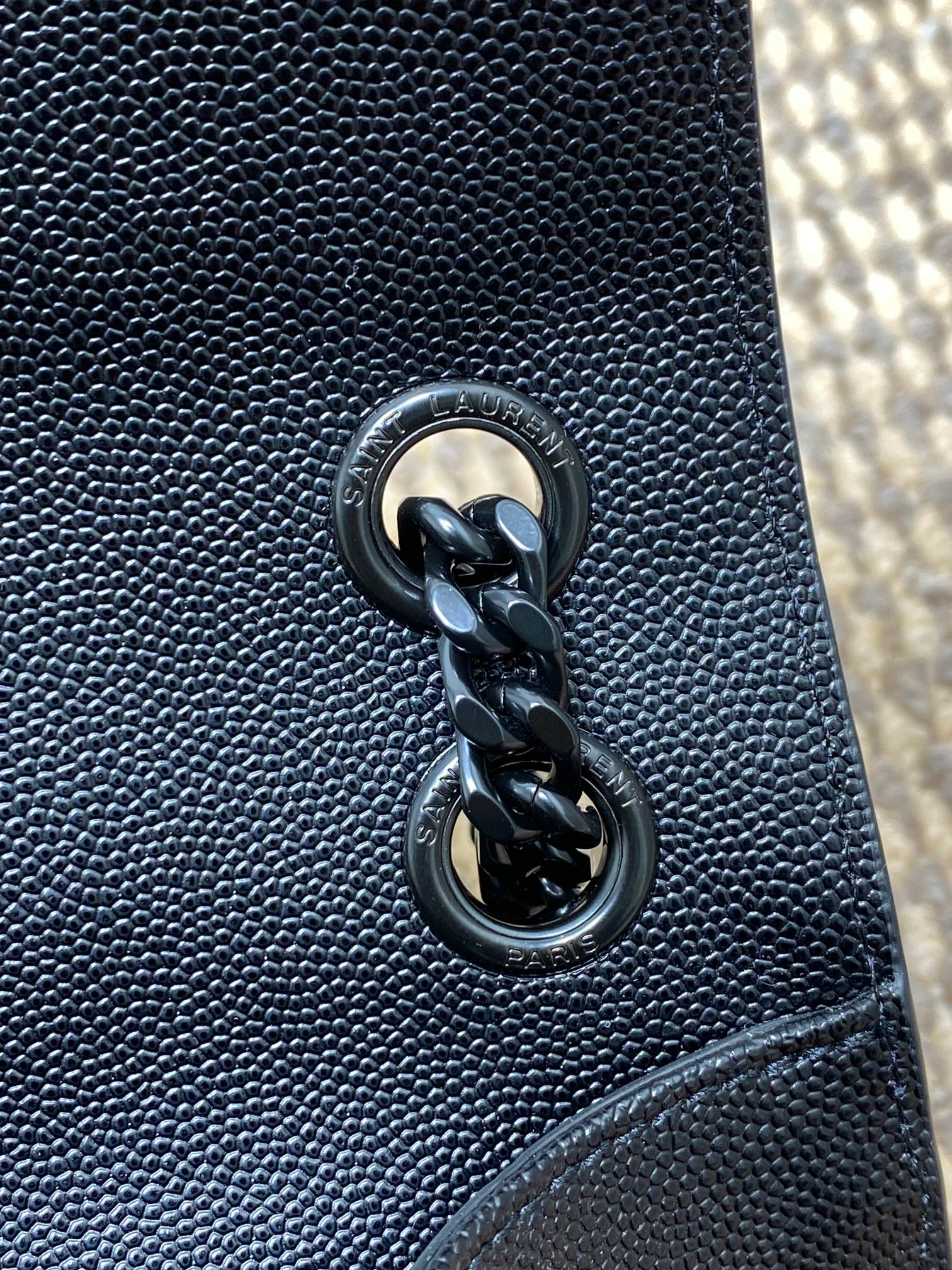 お手頃価格でysl トート バッグＮ級品 斜め掛け チェーンバッグ 本革 392739 ブラック_9