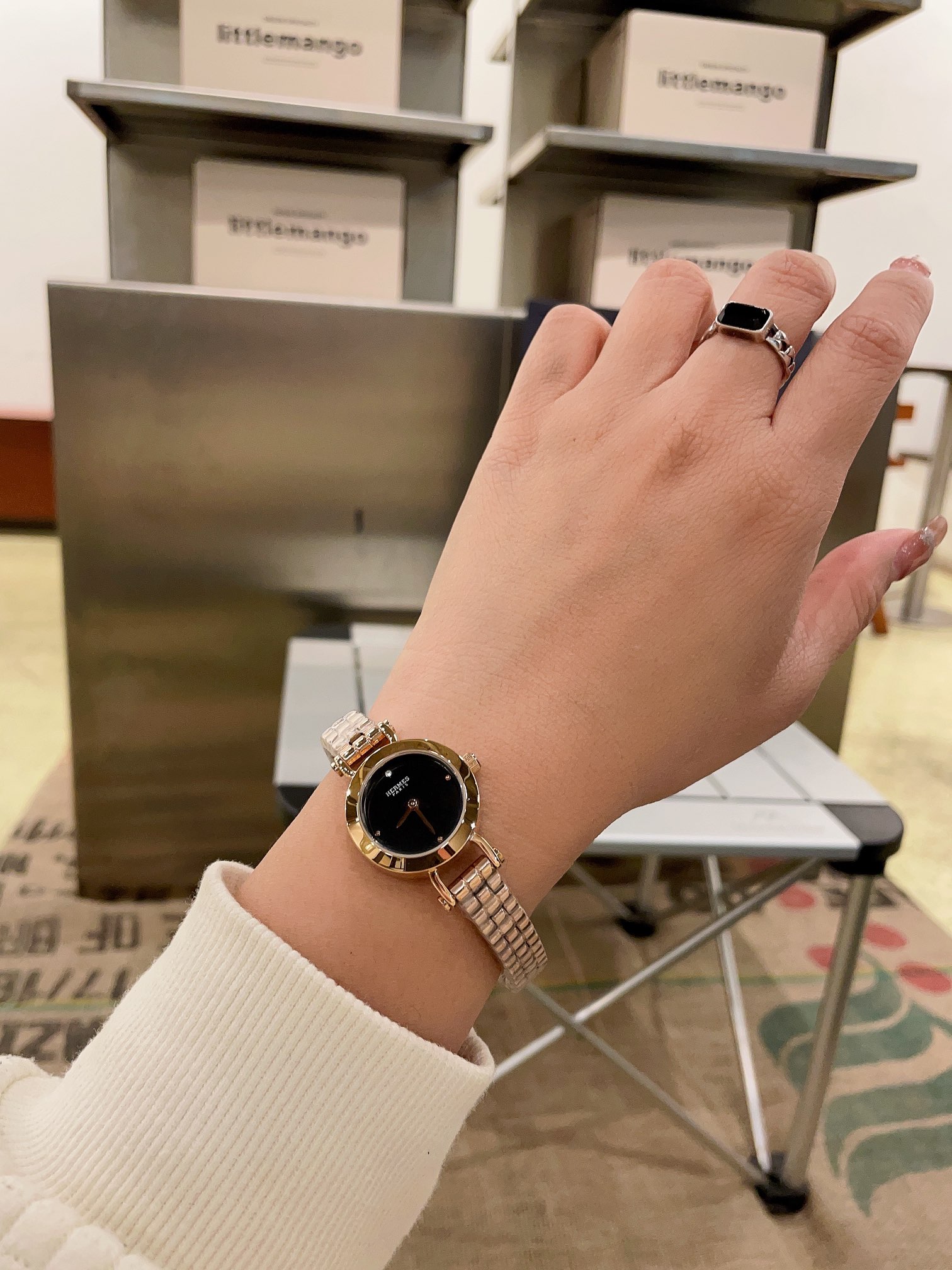 HERMES PARIS エルメス時計 買取価格コピー 牛革 優雅 ウォッチ 腕時計 ゴールドケース 多色可選_2