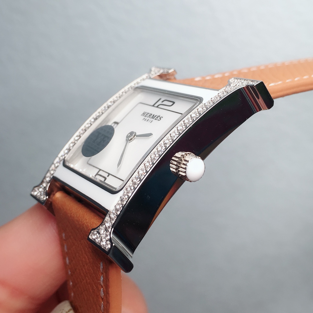 びっくりした価格 エルメス 時計 金Ｎ級品 シンプル 優雅レディ ウォッチ ホワイト_6