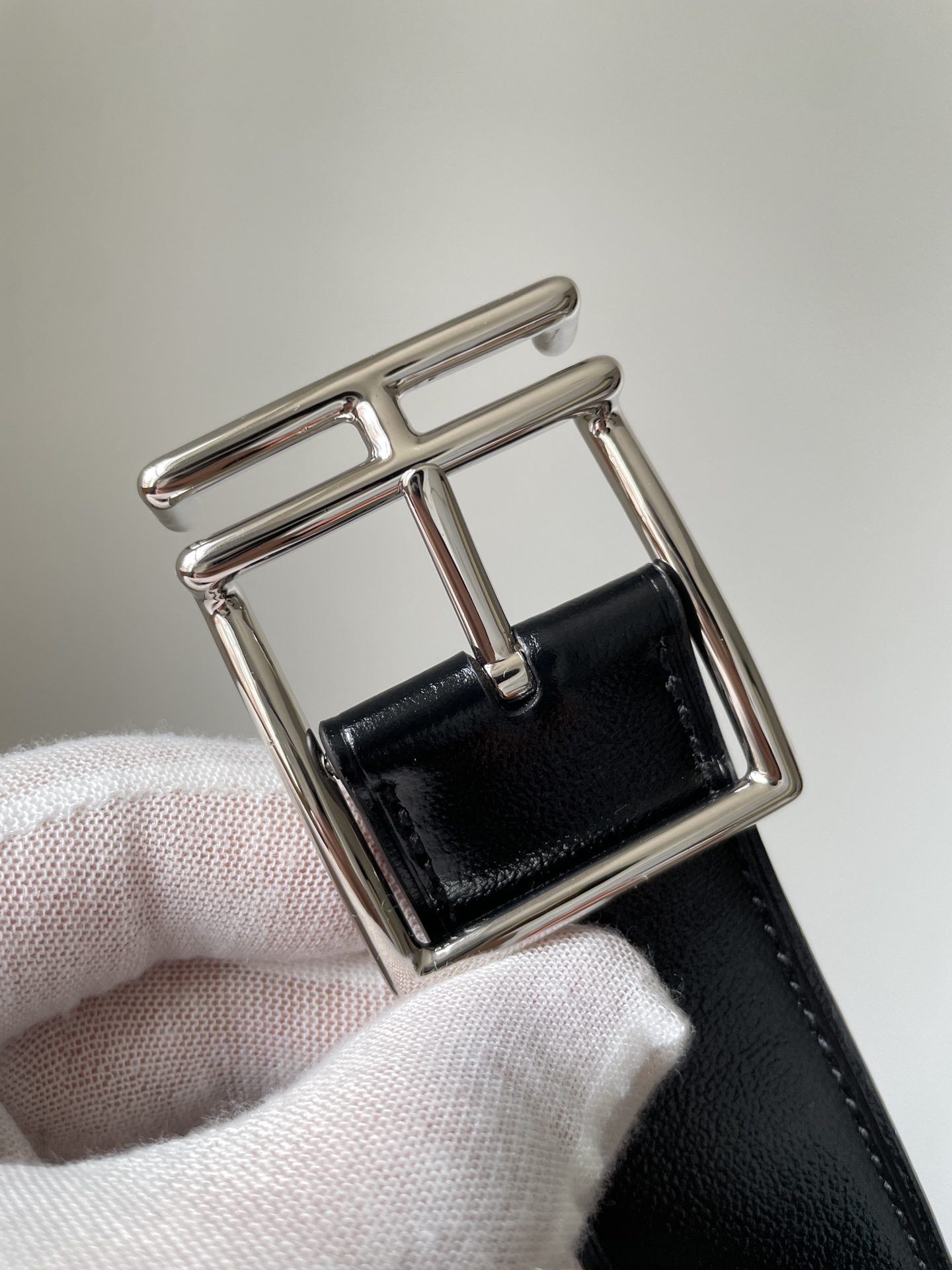 エルメスベルトサイズスーパーコピー シンプル 牛革 レザー 幅32ｍｍ ブラウン_9