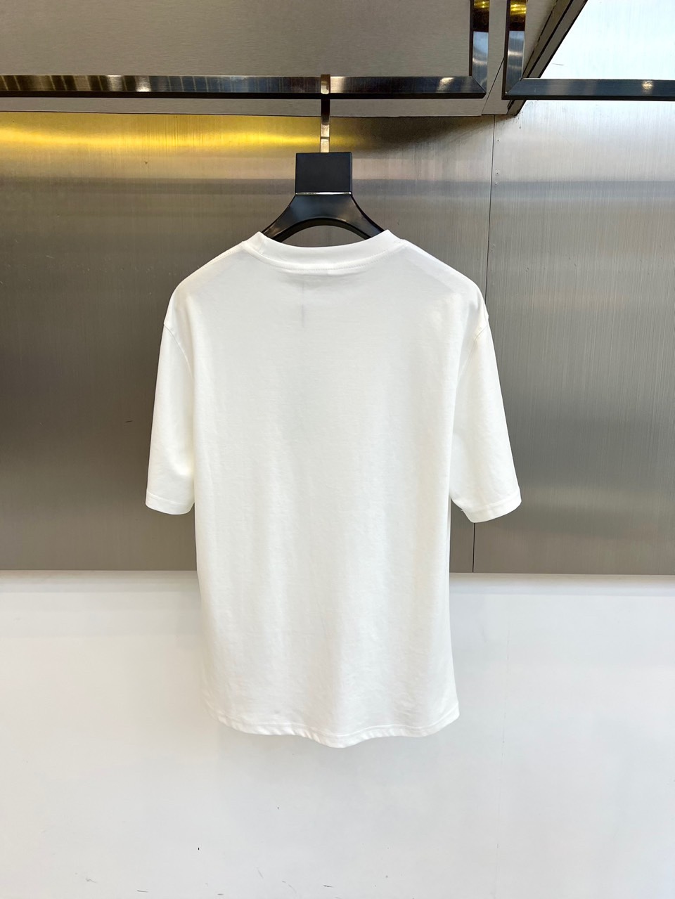 t シャツ バーバリー メンズＮ級品 シンプル 短袖 トップス 純綿 ゆったり ホワイト_2