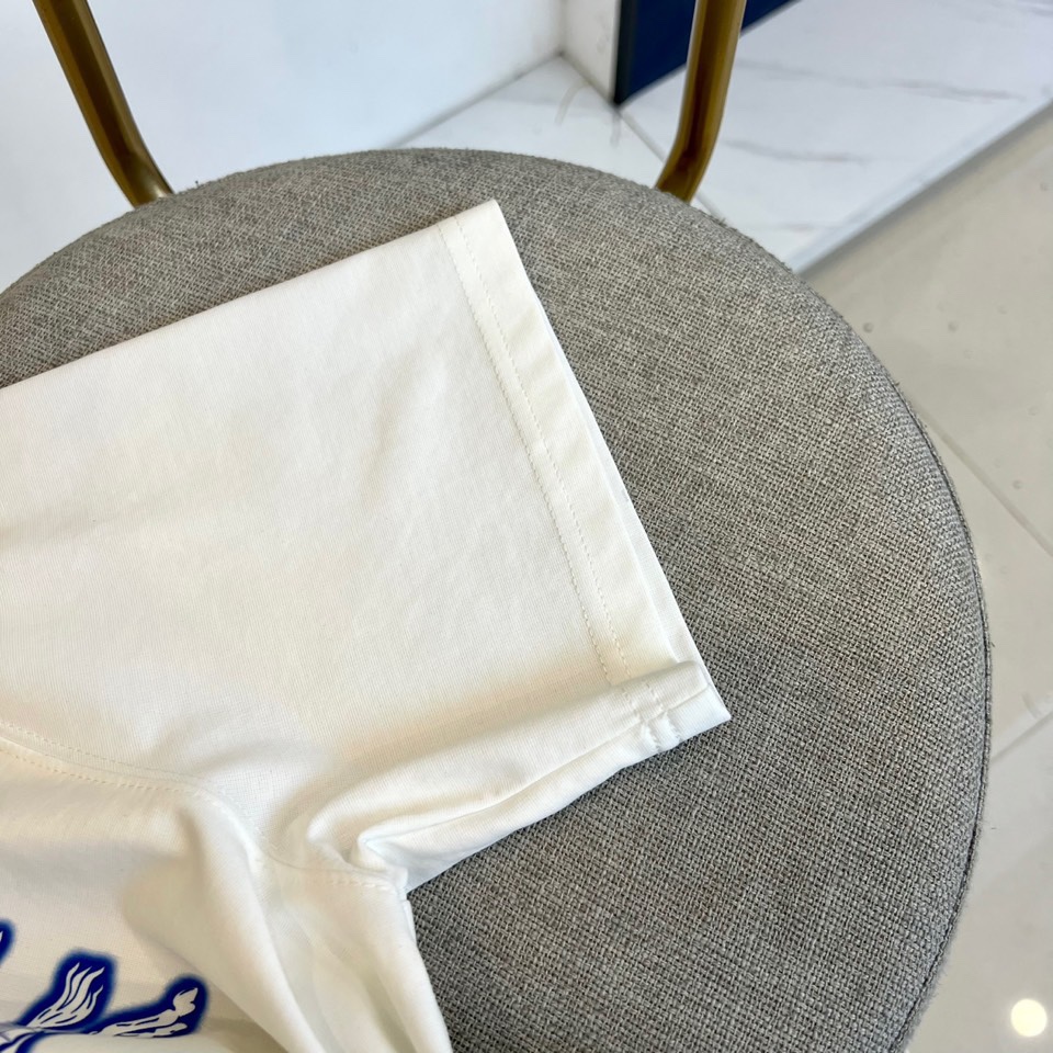 t シャツ バーバリー メンズＮ級品 シンプル 短袖 トップス 純綿 ゆったり ホワイト_6