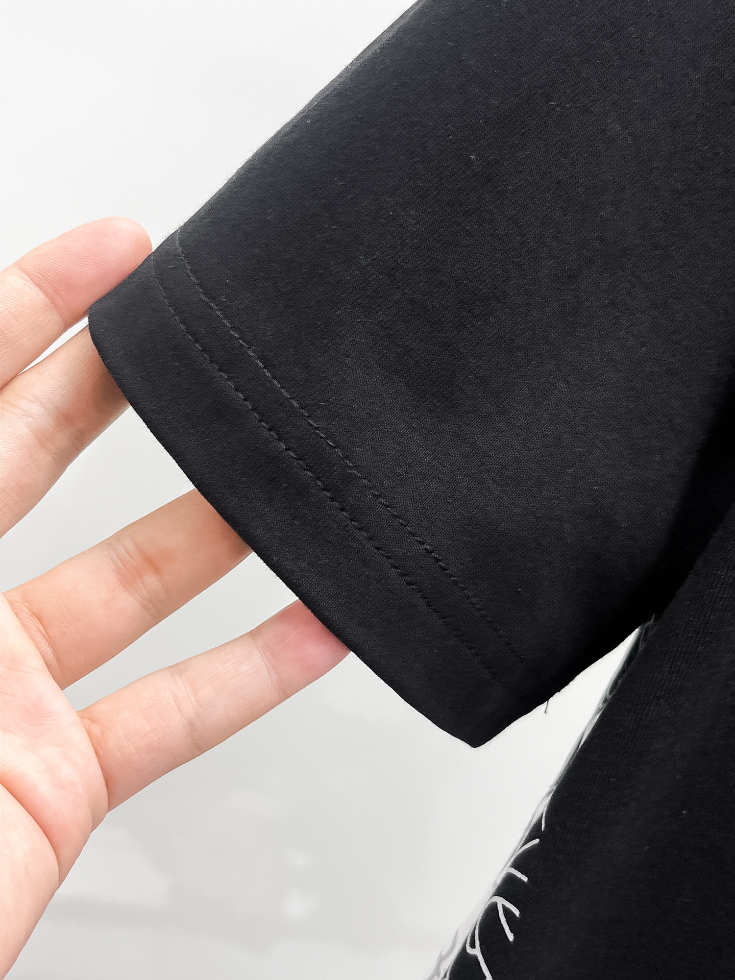 バーバリー t シャツ クマ偽物 シンプル 短袖 トップス 純綿 ゆったり 男女兼用 ブラック_4