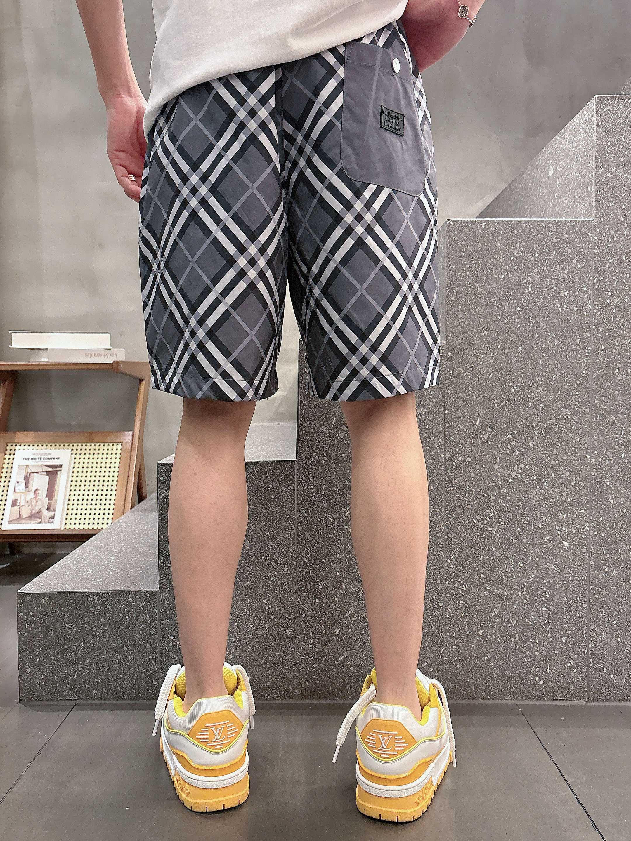 バーバリー パンツ メンズスーパーコピー ショットズボン 柔らかい 純綿 柔軟 グレー_5