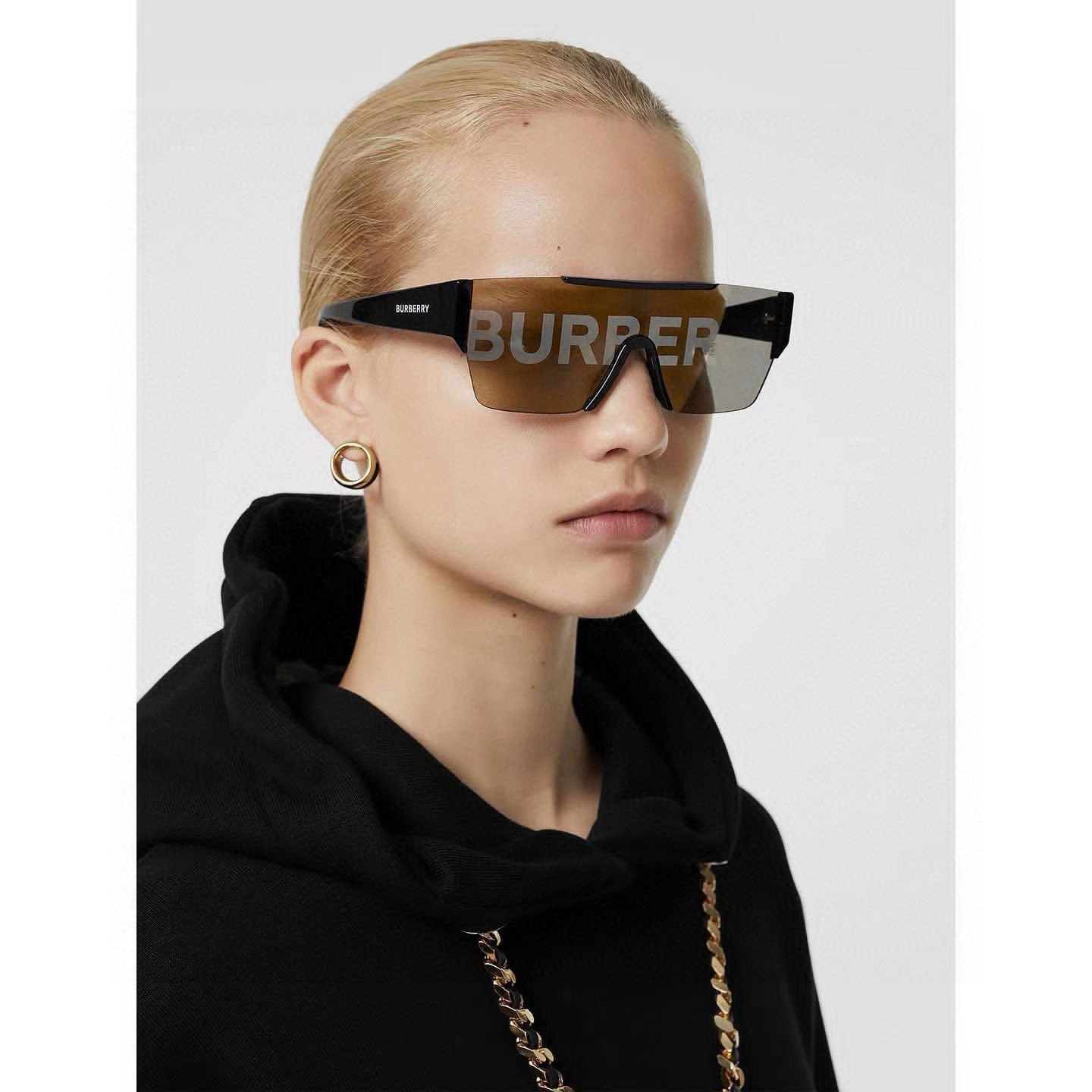burberryサングラスコピー カジュアル 日焼け止め 眼鏡 男女兼用 ブラウン_1