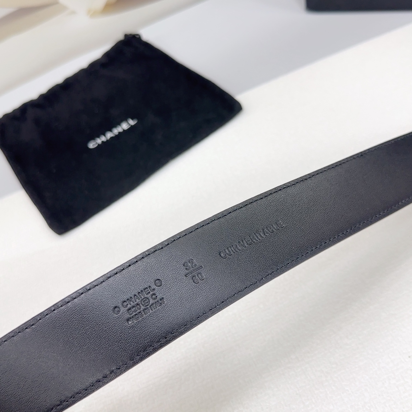 シャネルのベルトスーパーコピー 優雅レディ レザー 本革ベルト 高品質 幅4.0cm ブラック_6