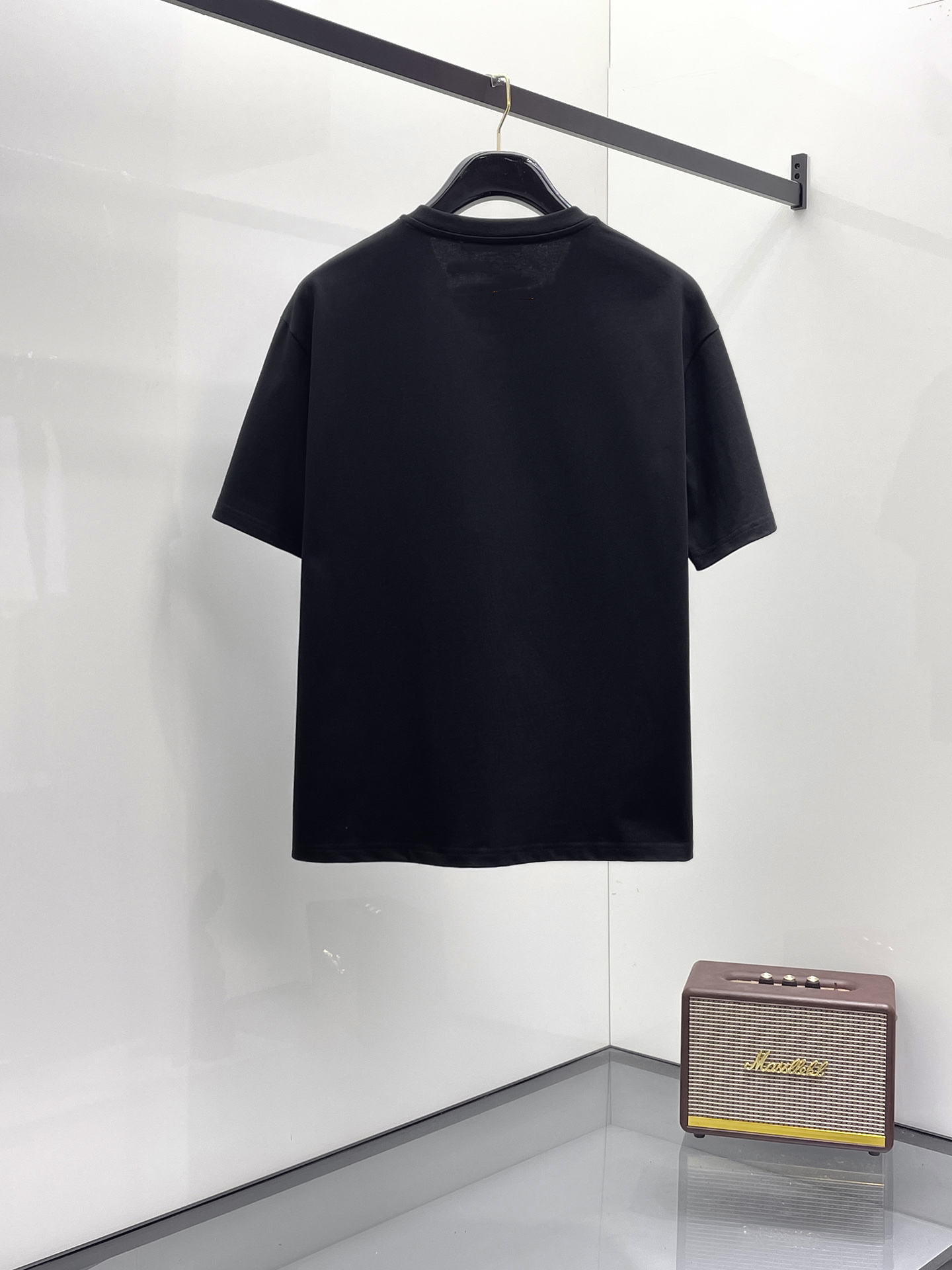 夏新品 シャネル t シャツ レディーススーパーコピー トップス 短袖 プリント 純綿 柔軟 ブラック_3