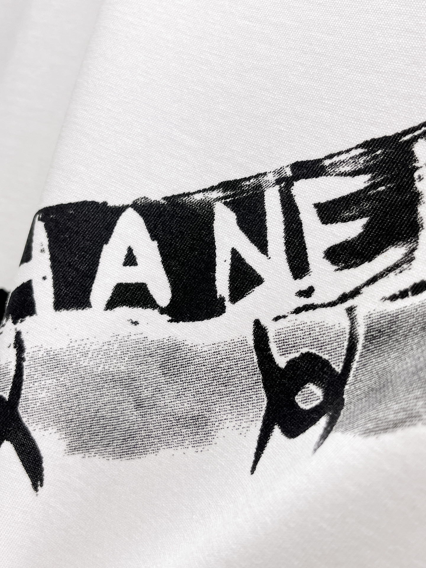 オンライン限定 chanel クロップ t シャツコピー トップス 短袖 プリント 純綿 柔軟 ホワイト_6