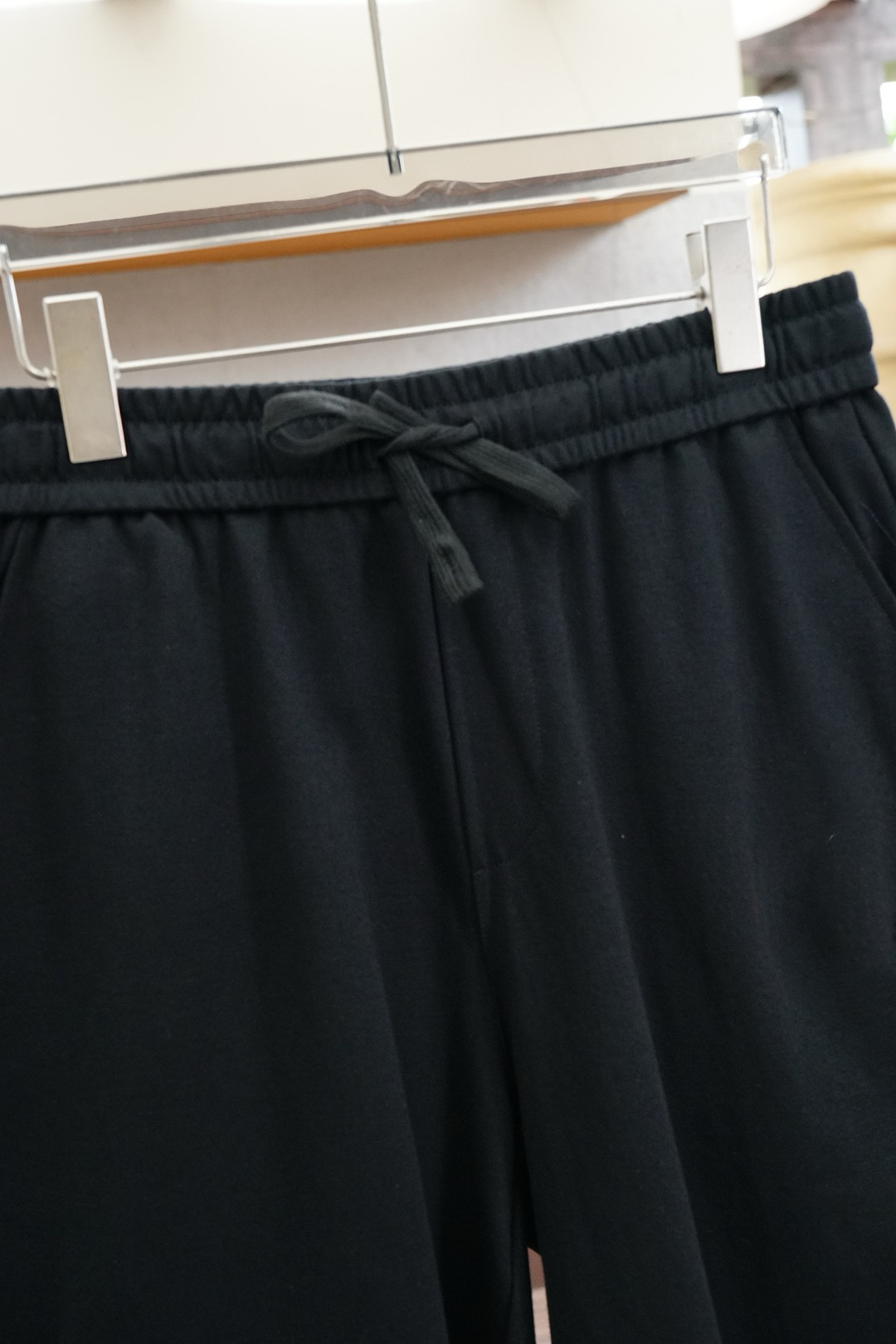 シャネル パンツ偽物 ズボン 純綿 ショットパンツ 運動 吸汗 ブラック_5