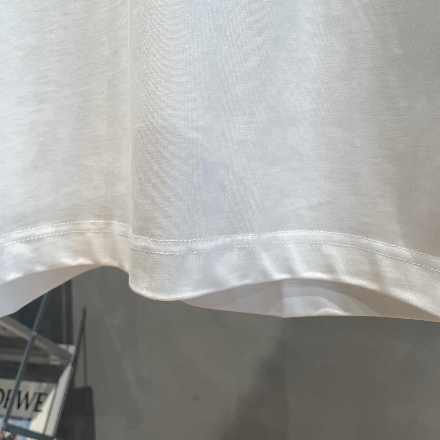 大販売 ルイヴィトンtシャツ公式コピー 純綿 トップス ロゴプリント 半袖 ゆったり ホワイト_5
