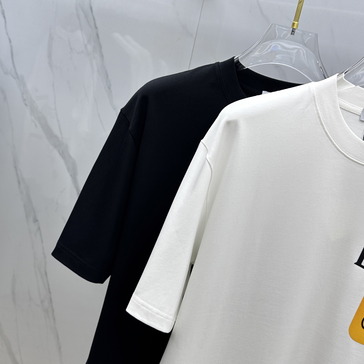 おすすめ ロエベtシャツコーデスーパーコピー トップス 半袖 プリント ゆったり 純綿 ホワイト_5