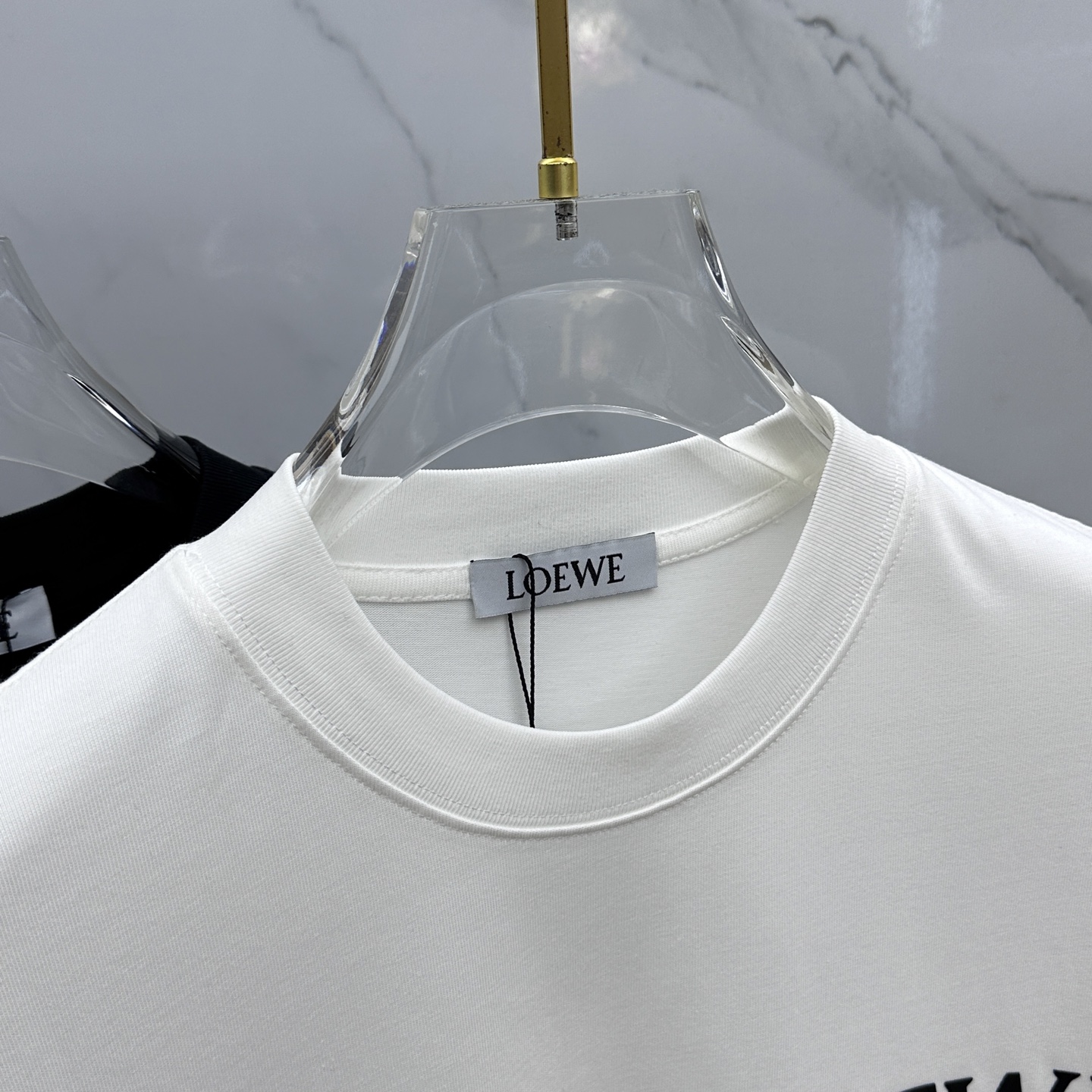 おすすめ ロエベtシャツコーデスーパーコピー トップス 半袖 プリント ゆったり 純綿 ホワイト_6