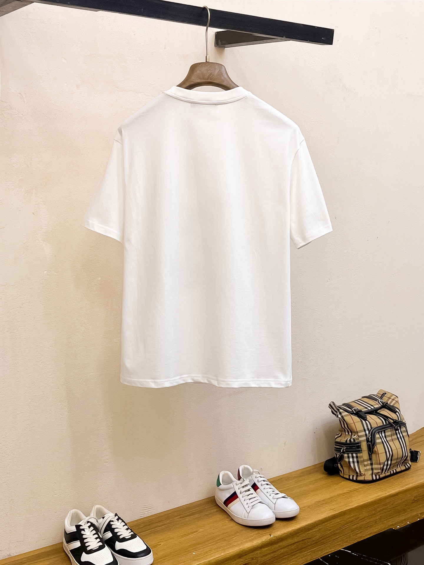 ロエベ tシャツ 新作偽物 100%綿 通気性いい トップス 短袖 柔らかい_9