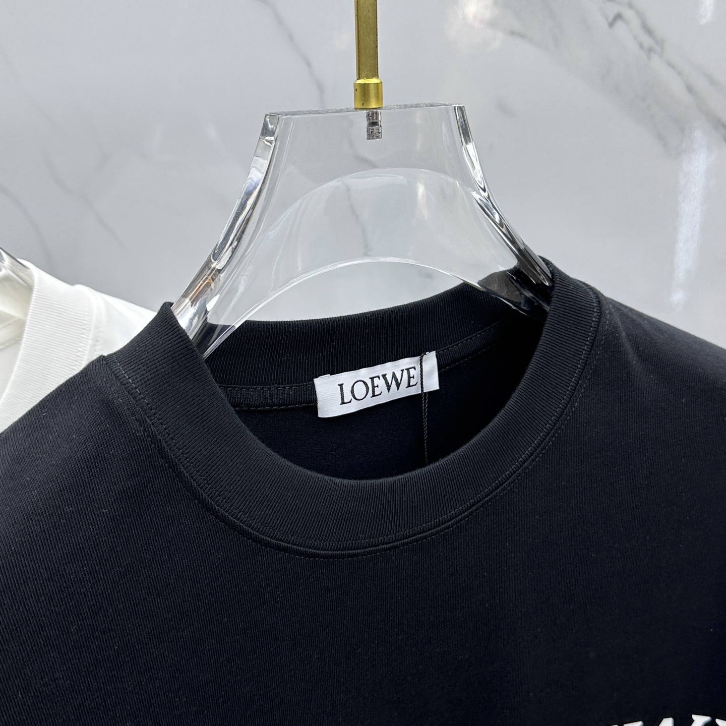人気新作 ロエベ tシャツ カルシファースーパーコピー 綿 プリント トップス 柔らかい ブラック_6