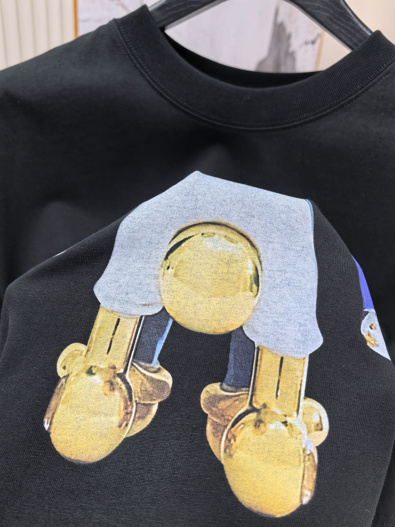 最新到着‼ロエベ tシャツサイズ感コピー 純綿 プリント トップス 柔らかい 2色可選_4