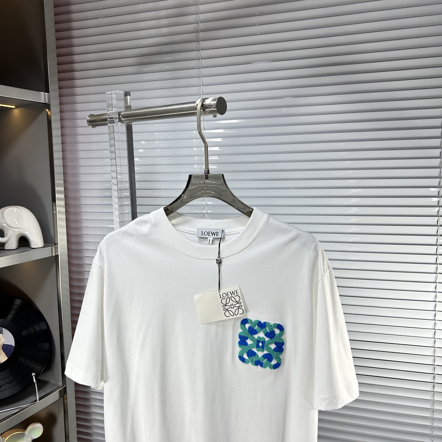 数量限定 ロエベ tシャツ ロゴＮ級品 純綿 プリント トップス 柔軟 シンプル ホワイト_2