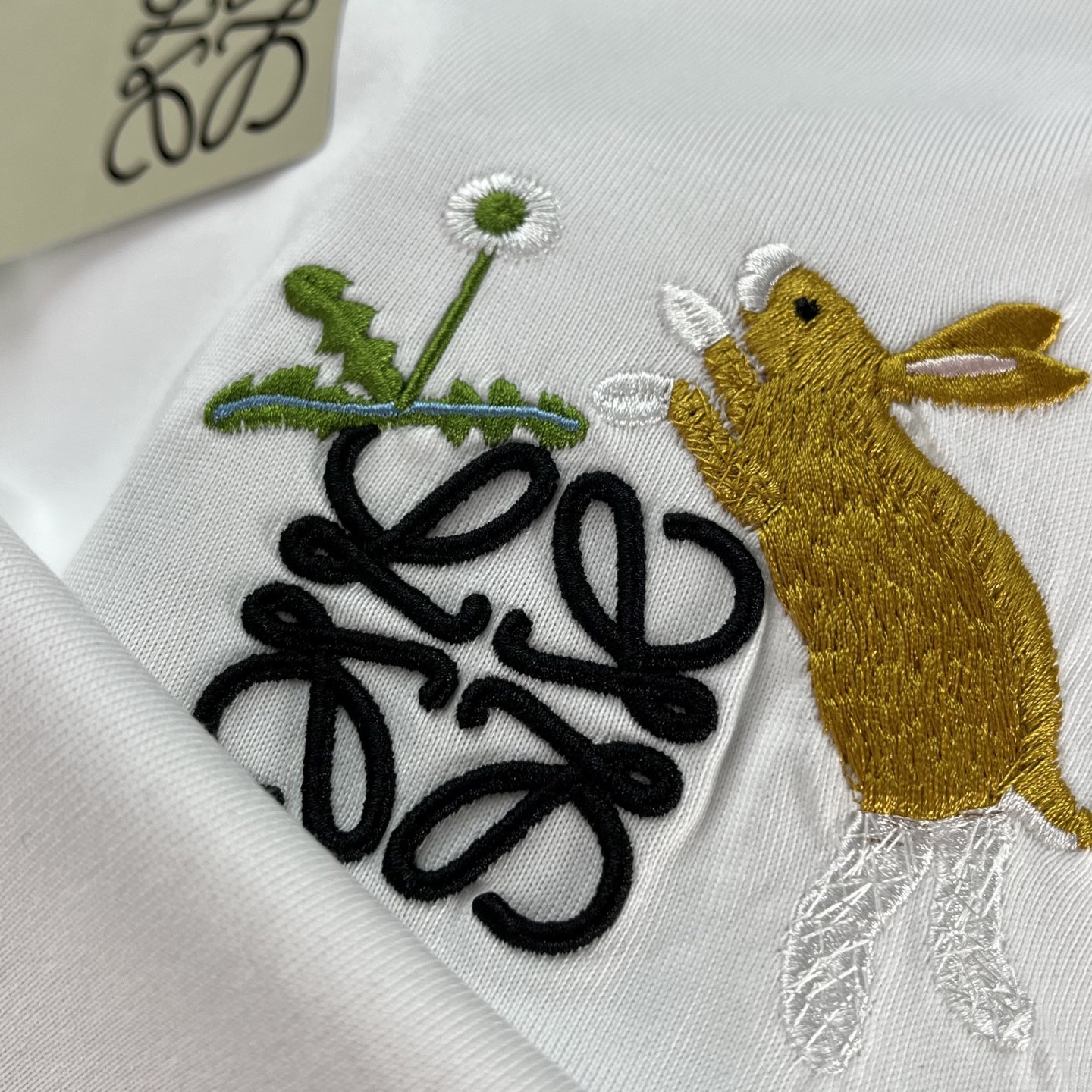 超激得の新品 ロエベ tシャツ セールコピー 純綿 プリント トップス 柔軟 シンプル ホワイト_6