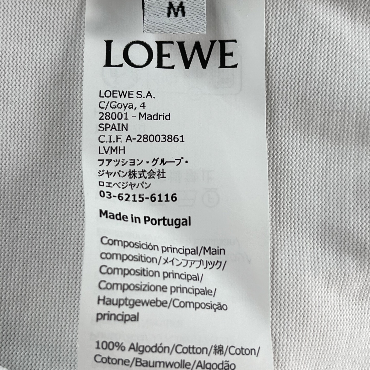 超激得の新品 ロエベ tシャツ セールコピー 純綿 プリント トップス 柔軟 シンプル ホワイト_7