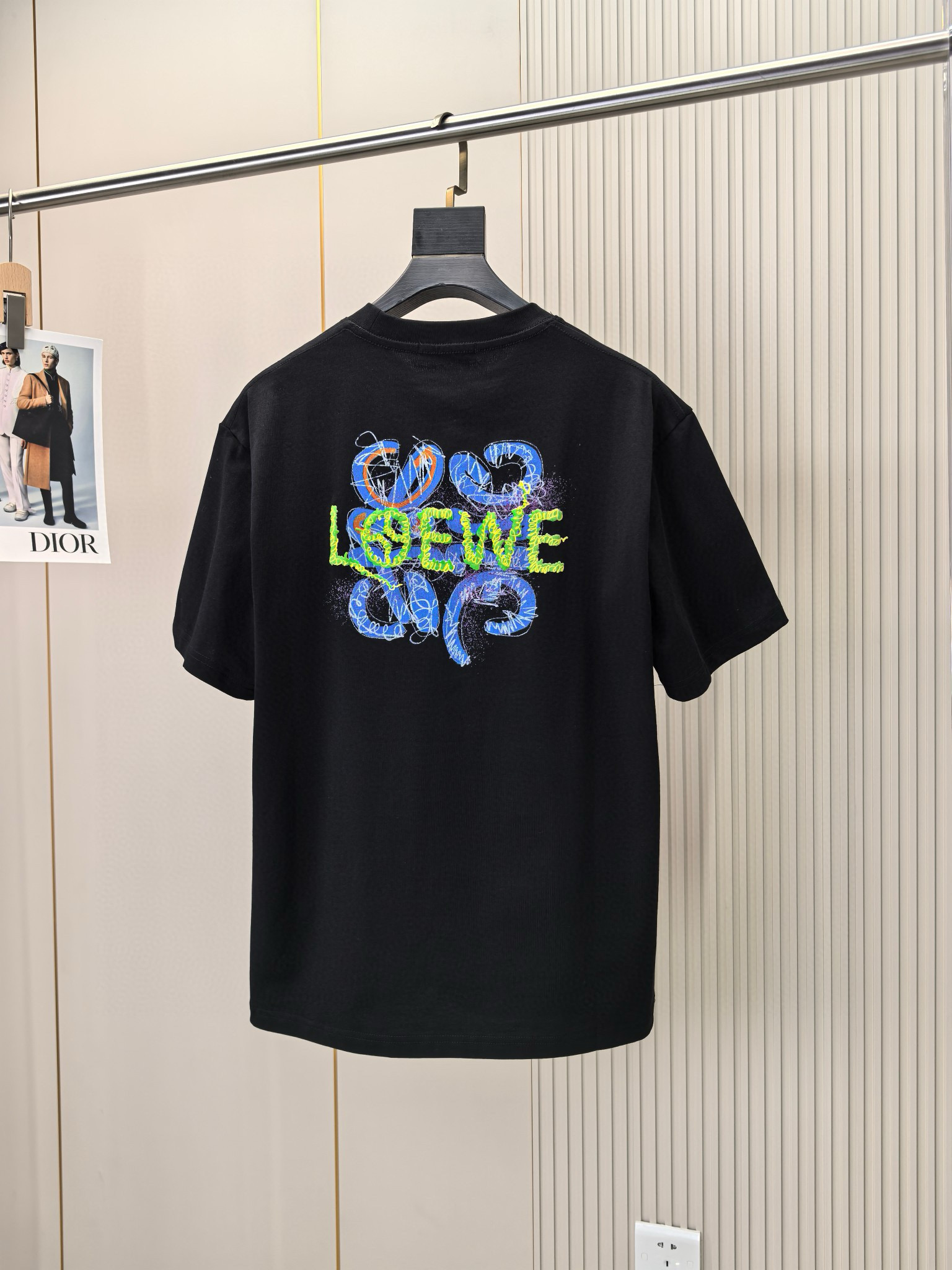 オンライン限定 ロエベtシャツ ハウルＮ級品 純綿 プリント トップス 柔軟 シンプル 2色可選_6