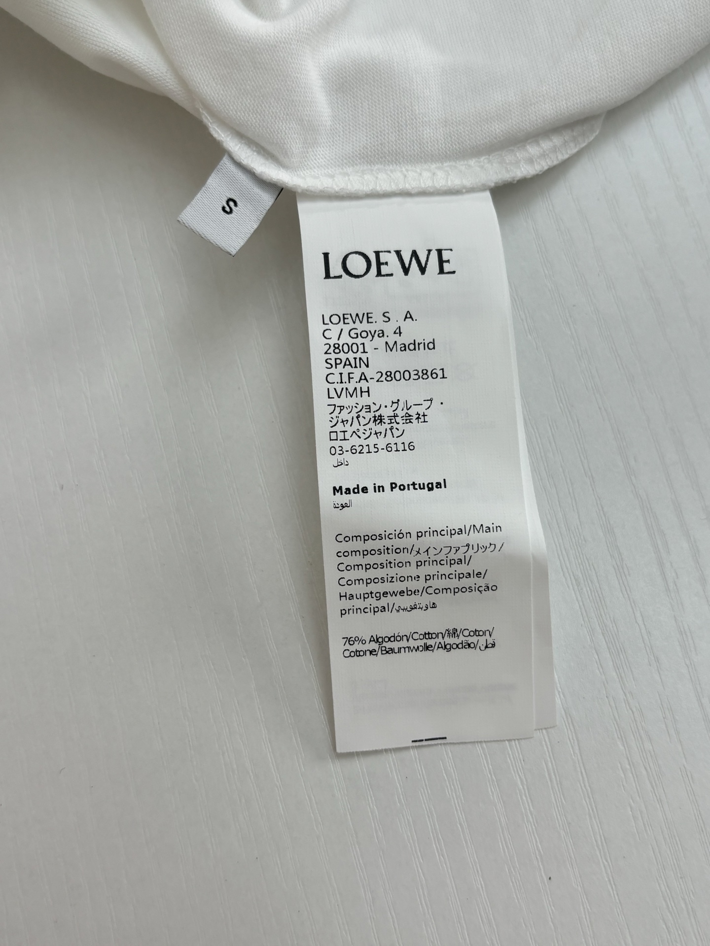 人気流行品 ロエベ tシャツ 値段コピー 純綿 プリント トップス 柔軟 レディース ホワイト_4