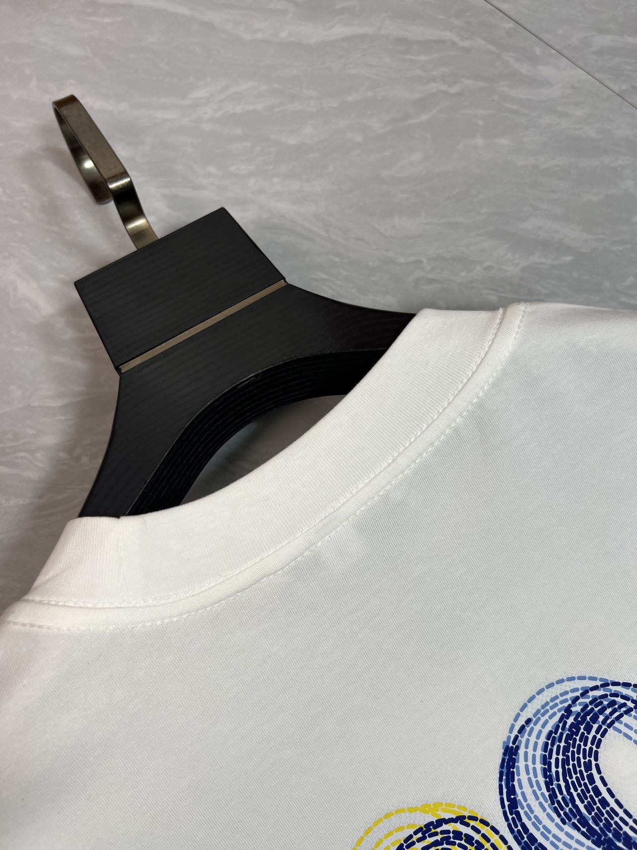 ロエベ tシャツ buymaスーパーコピー 純綿 プリント トップス 柔軟 ゆったり ホワイト_8