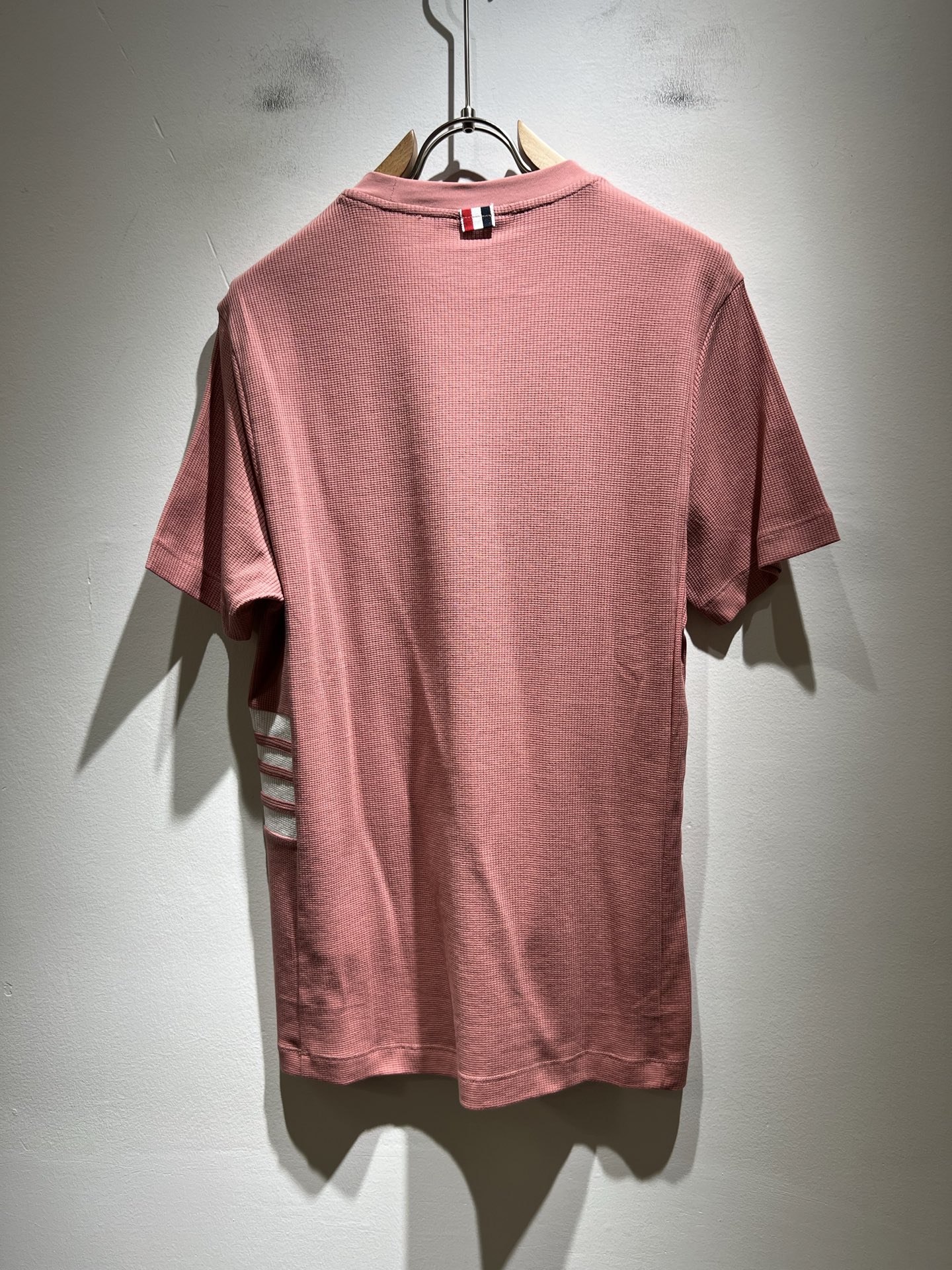 春夏新作 トムブラウンtシャツレディース偽物 100％綿 トップス 半袖 カジュアル ピンク_2