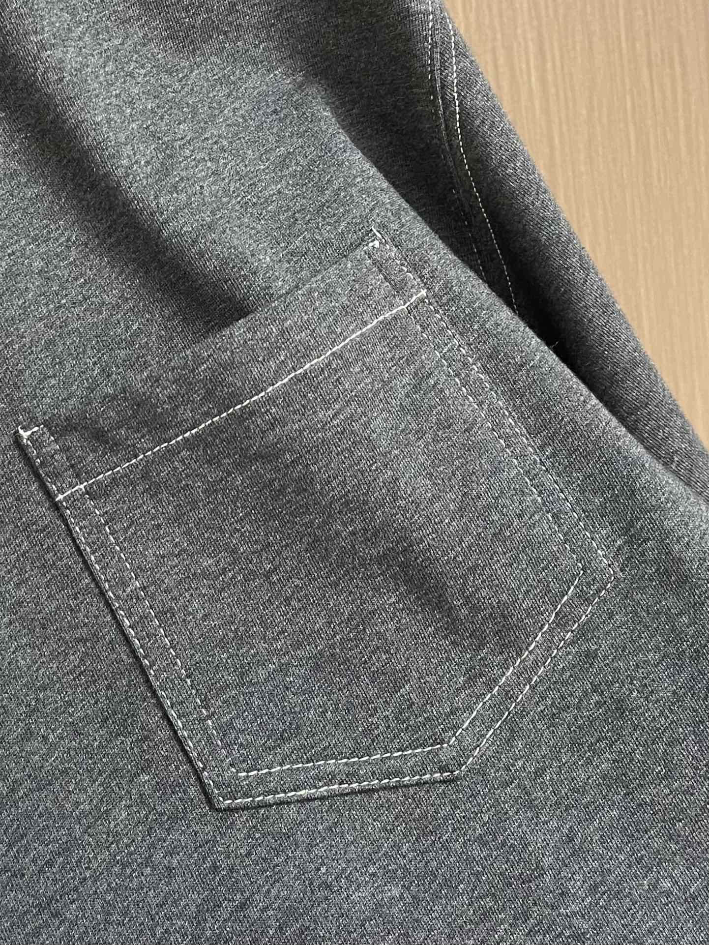 TB トムブラウン トムクルーズ偽物 シンプル 100％綿 柔らかい 短袖 tシャツ グレー_7