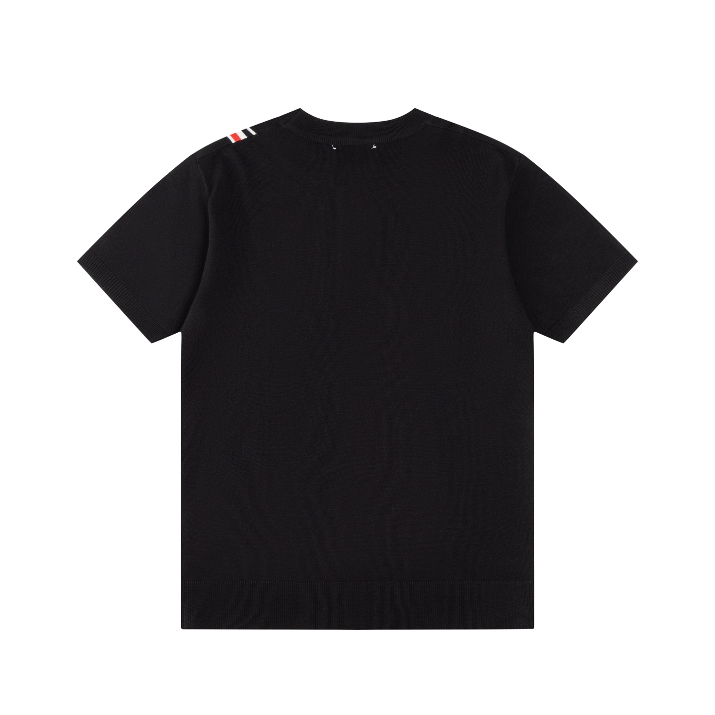 TB トムブラウン シャツ サイズ偽物 純綿 トップス 柔軟 短袖  tシャツ ブラック_2