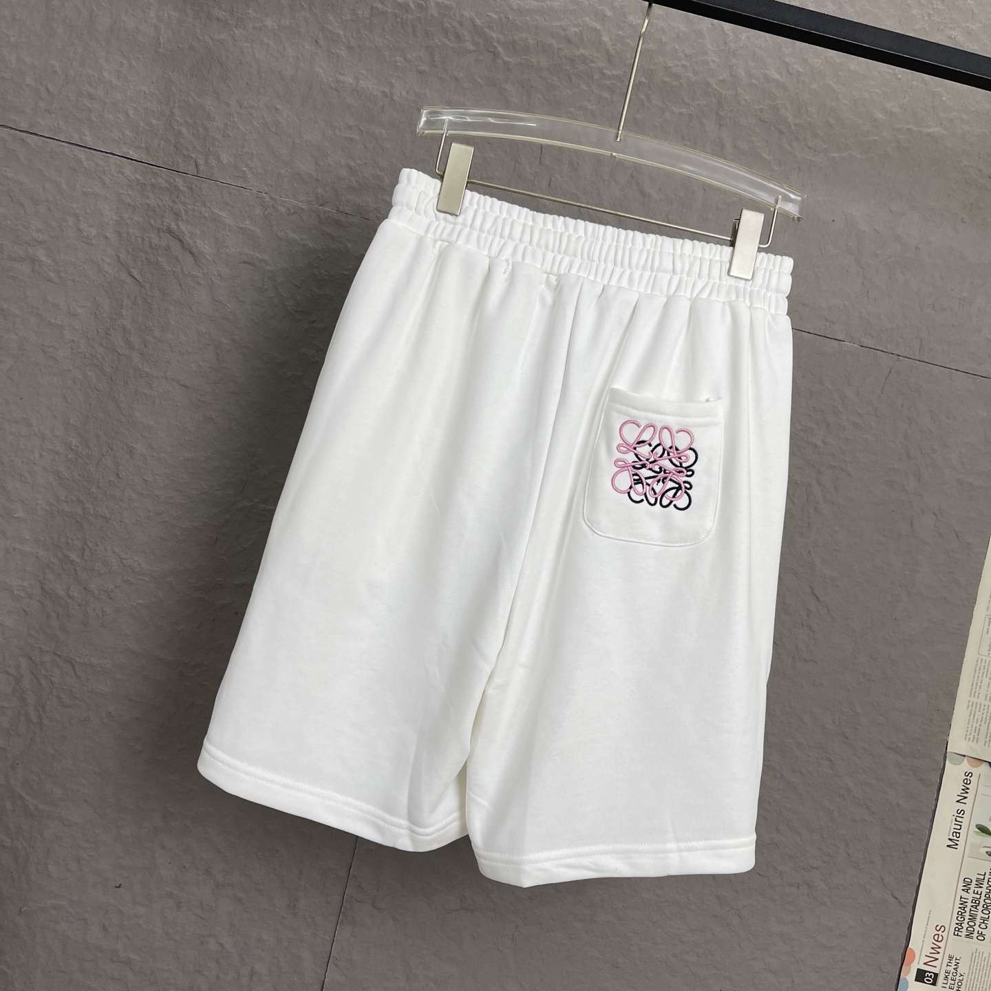 大販売 ロエベ パンツ セールコピー カジュアルズボン 純綿 ランニング ホワイト_3