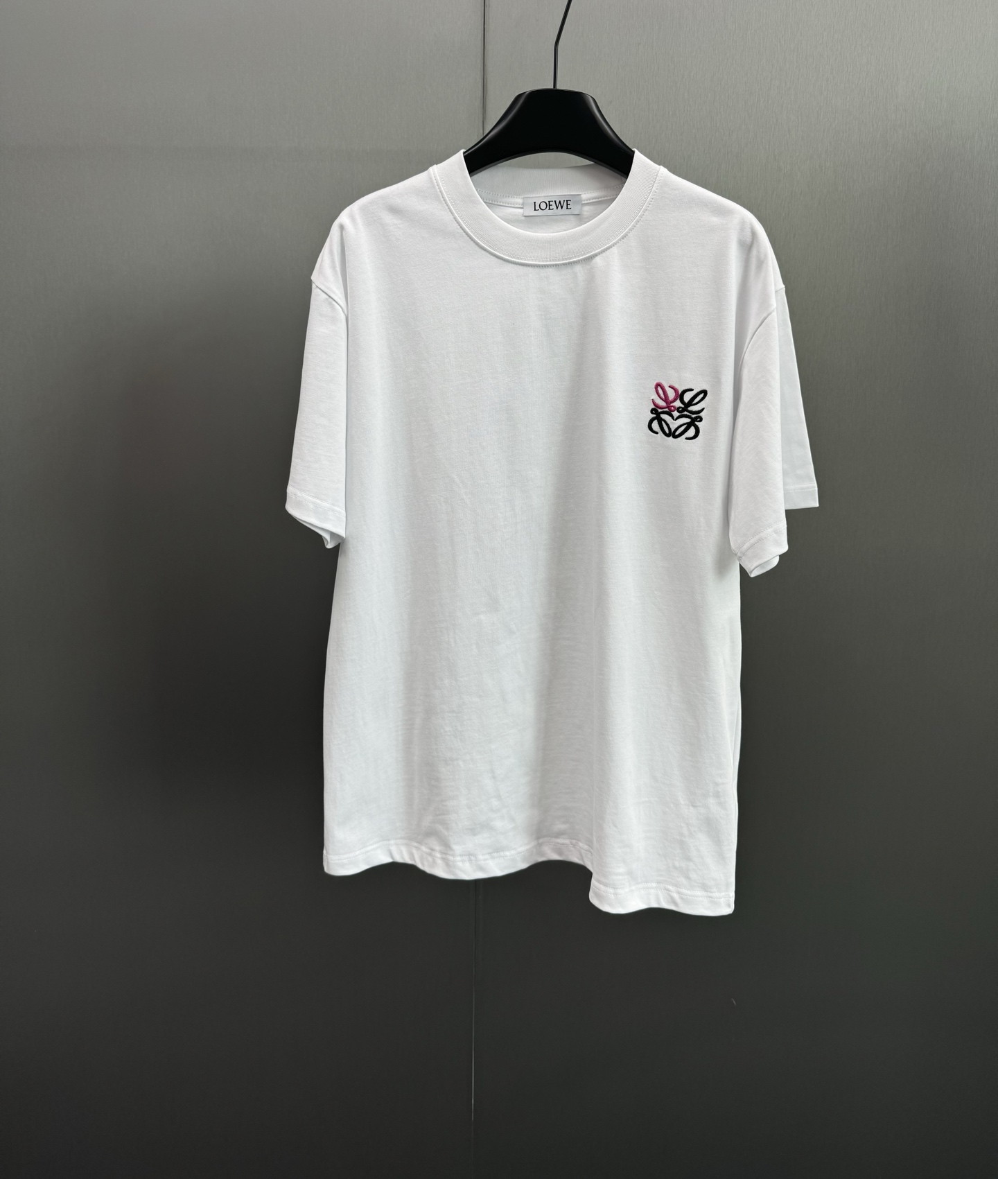 ロエベtシャツ ハウルスーパーコピー ゆったり 純綿 トップス 短袖 プリント 上質 ホワイト_2