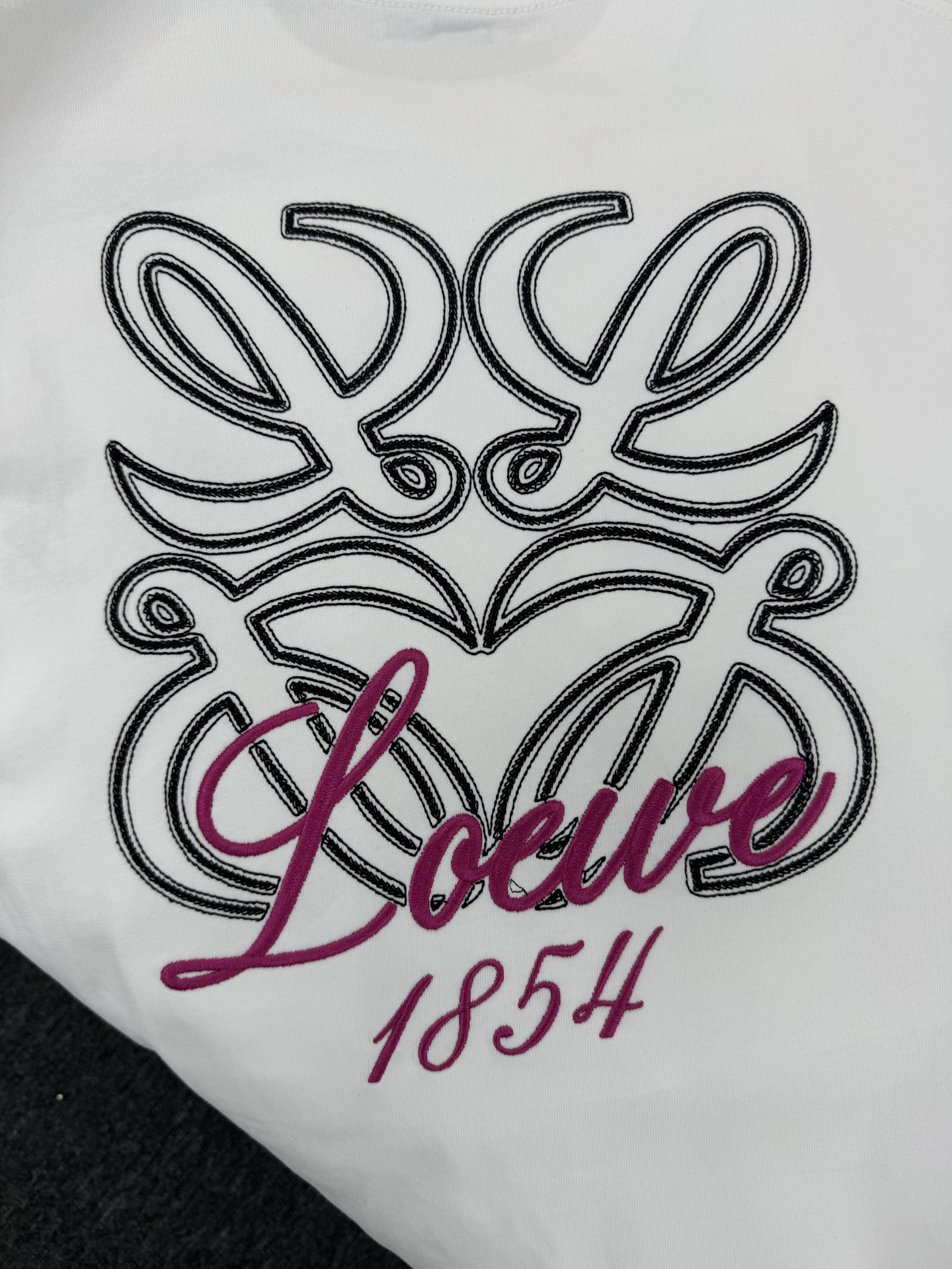 ロエベtシャツ ハウルスーパーコピー ゆったり 純綿 トップス 短袖 プリント 上質 ホワイト_7
