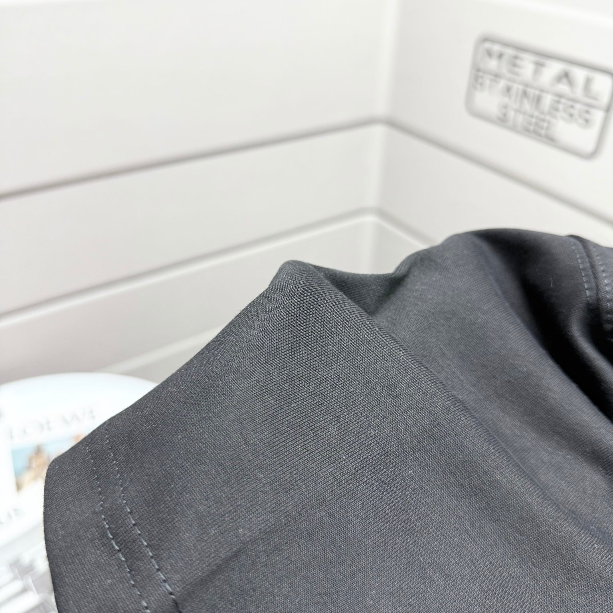 バレンシアガtシャツ コーデコピー プリント 男女兼用 ゆったり 純綿 トップス 短袖 ブラック_6