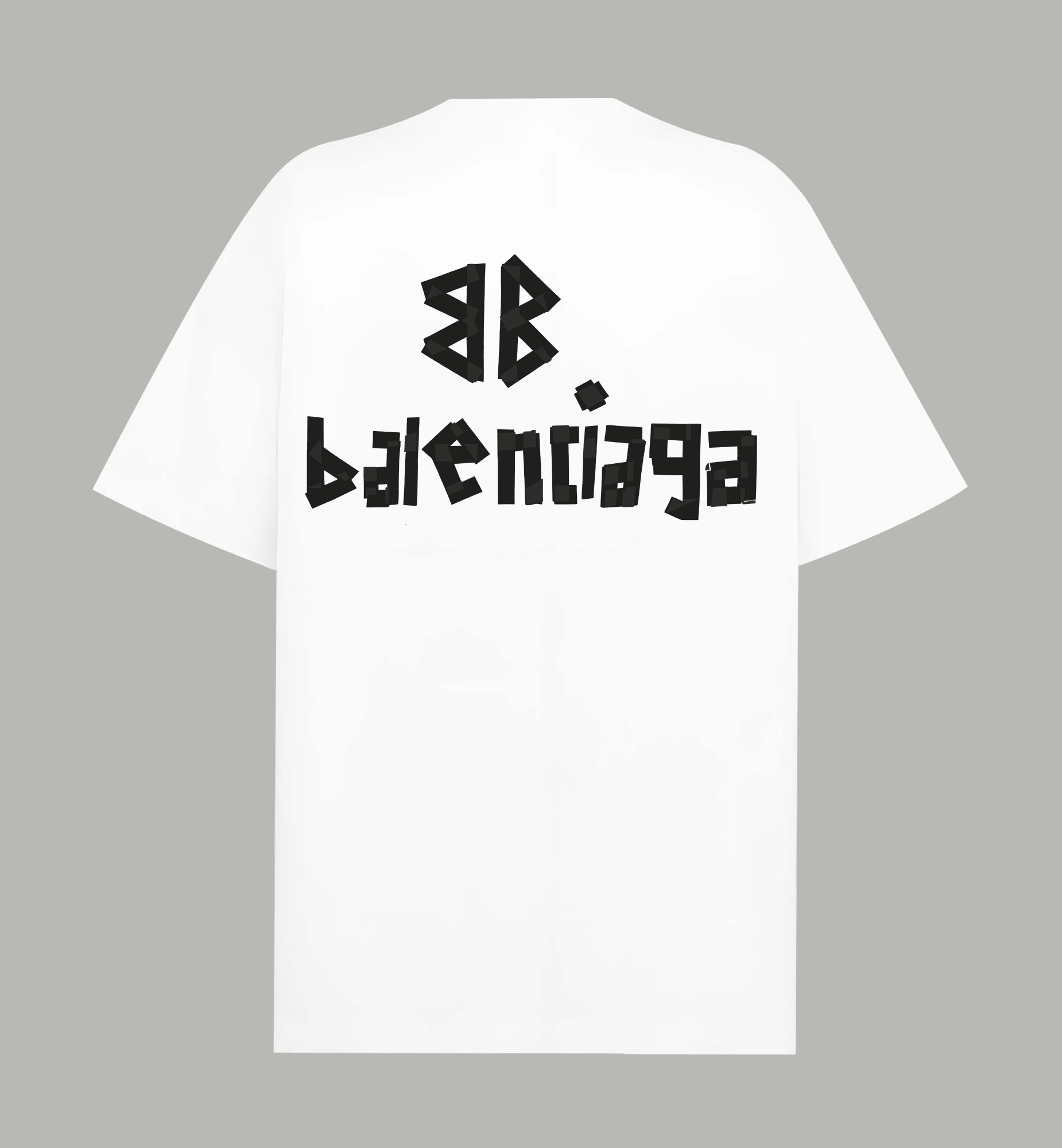 大人気 メンズ バレンシアガtシャツ偽物 トップス 純綿 柔らかい プリント 半袖 ホワイト_2