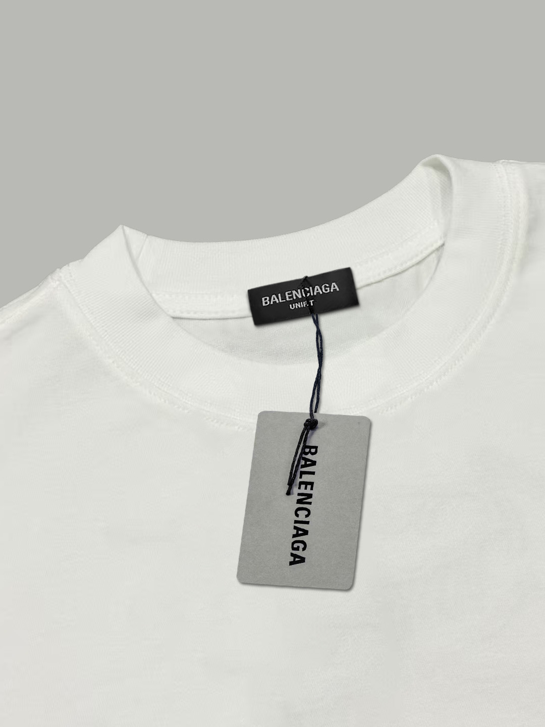 大人気 メンズ バレンシアガtシャツ偽物 トップス 純綿 柔らかい プリント 半袖 ホワイト_3